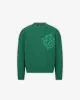 V-LOGO KNITWEAR GREEN sold by vicinity