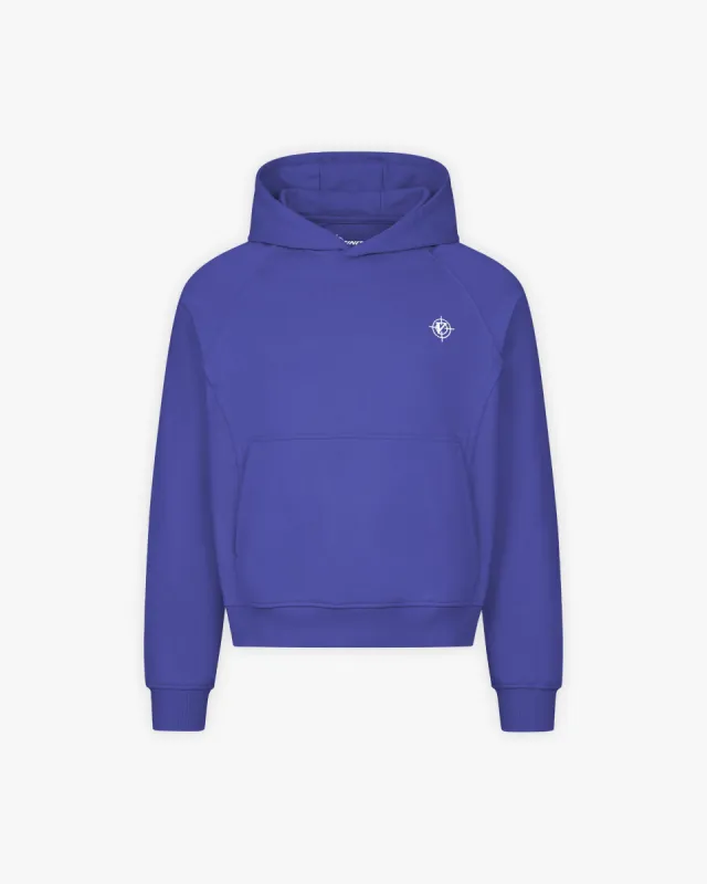 INSIDE OUT HOODIE OCEAN BLUE sold by vicinity