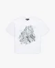 RISE ABOVE THE PEAKS TEE WHITE sold by vicinity