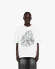 RISE ABOVE THE PEAKS TEE WHITE sold by vicinity