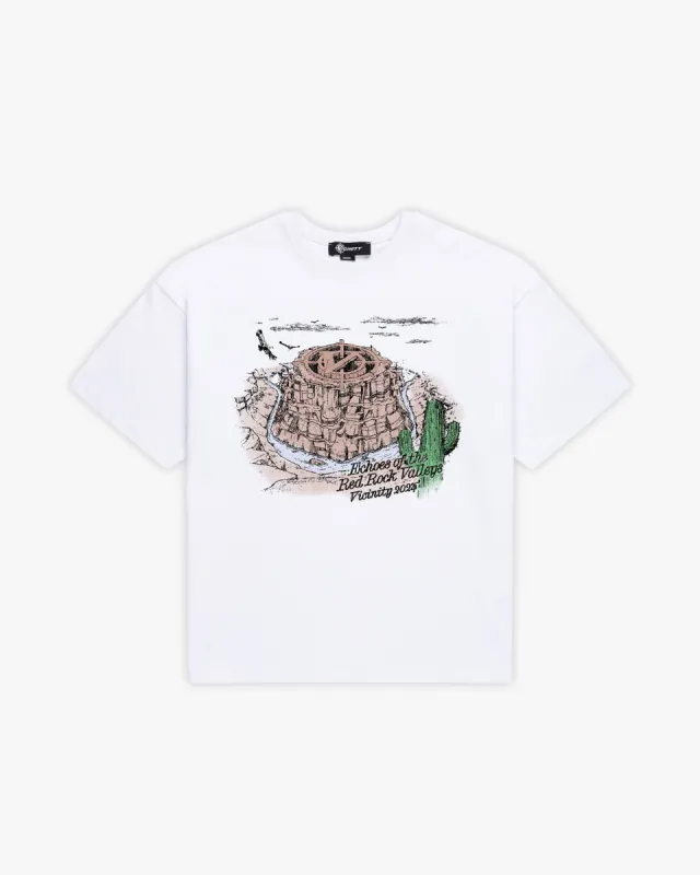 REDROCK TEE WHITE sold by vicinity