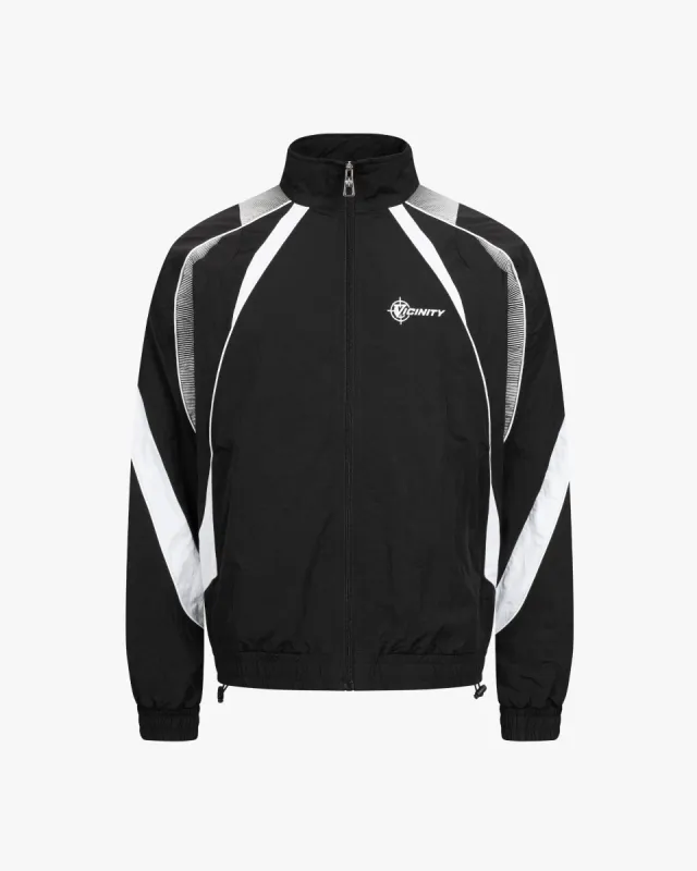 TRACK JACKET V4 BLACK sold by vicinity