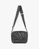 X LEATHER SHOULDERBAG BLACK sold by vicinity