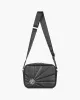 X LEATHER SHOULDERBAG BLACK sold by vicinity