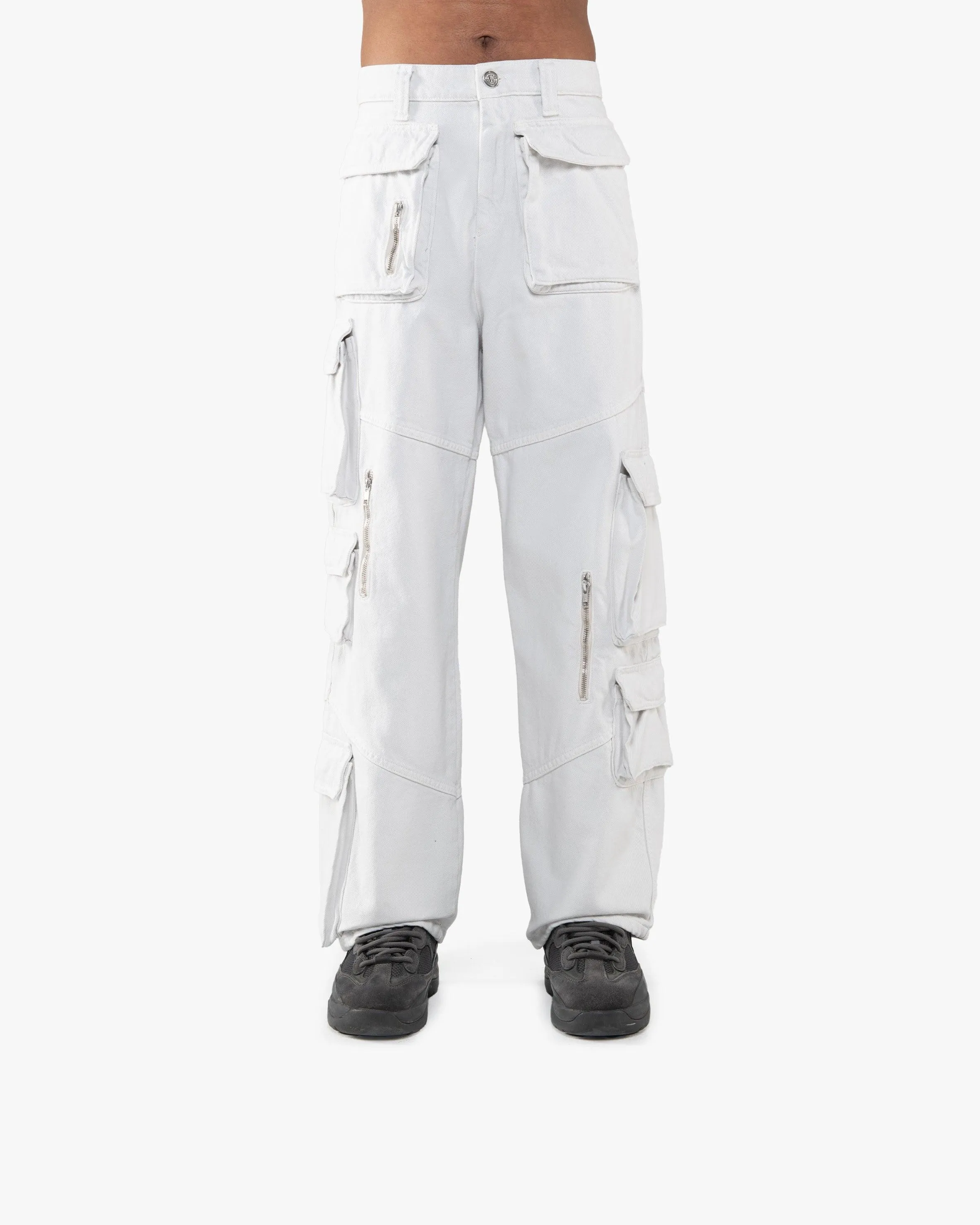 MULTIPOCKET CARGOPANTS LIGHT GREY sold by vicinity product image thumbnail 2