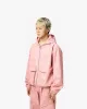 SCRIPT LOGO LEATHER JACKET VINTAGE PINK sold by vicinity