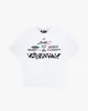 RACING LOGOS TEE WHITE sold by vicinity