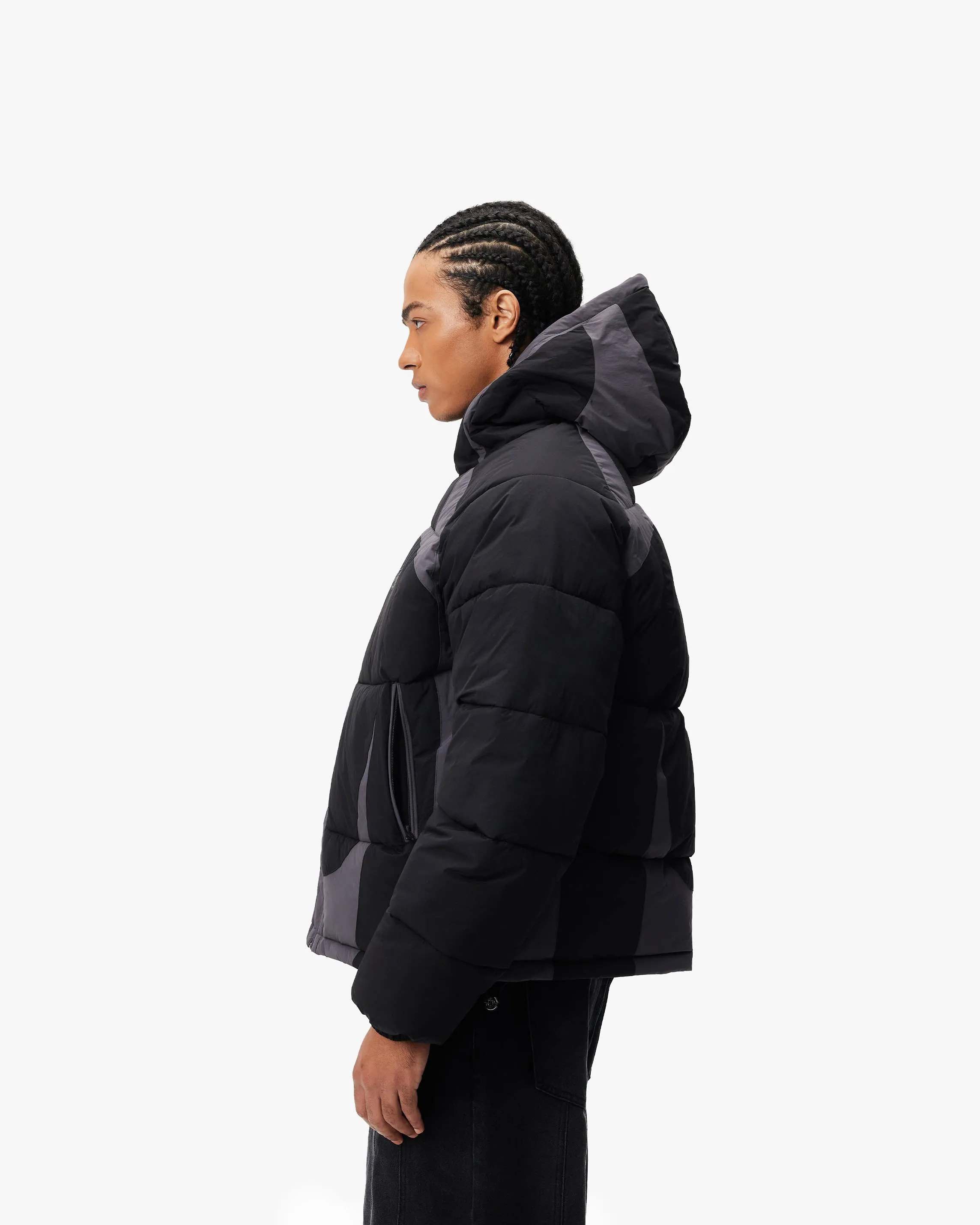 BLAZE PUFFER JACKET BLACK sold by vicinity product image thumbnail 4