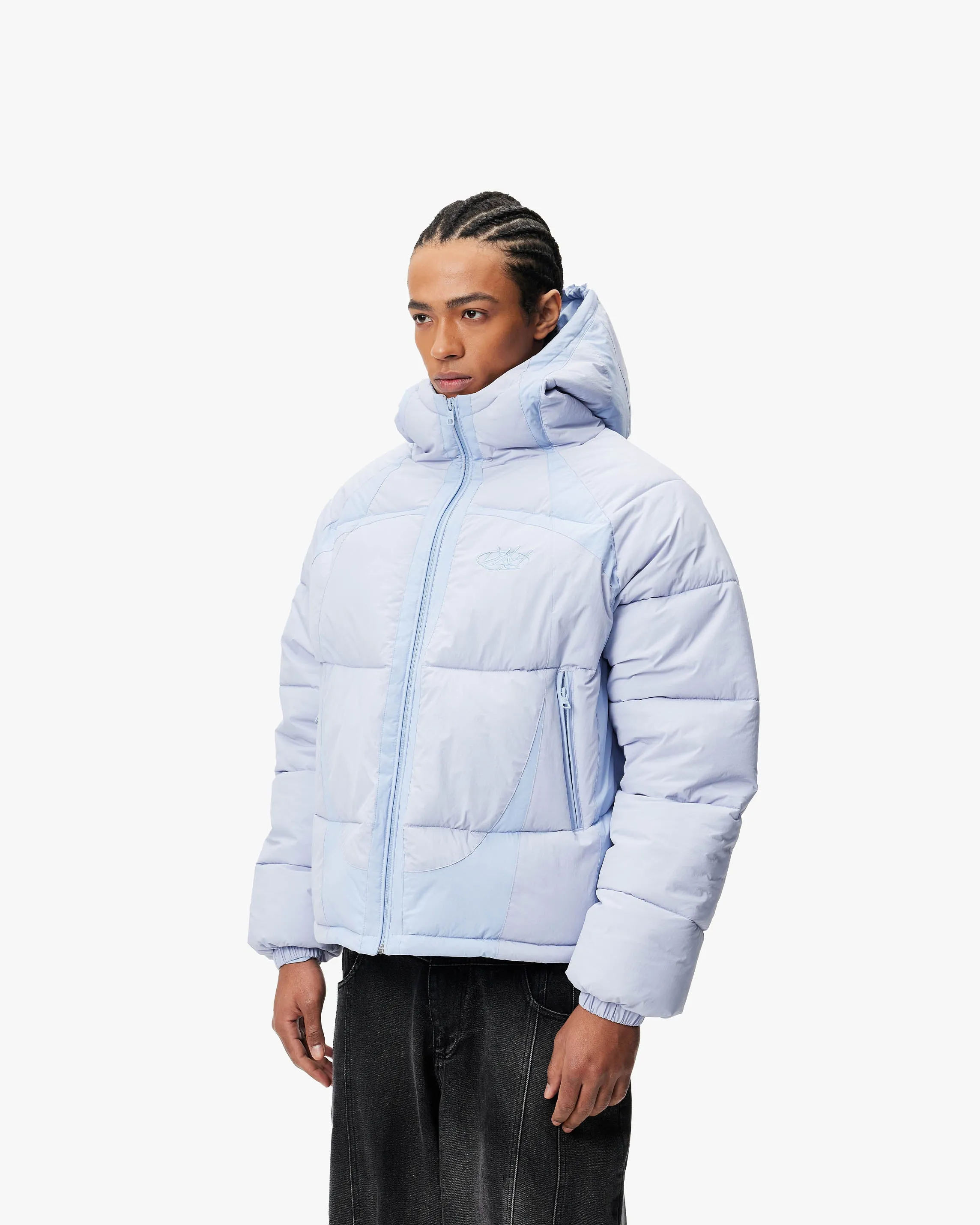 BLAZE PUFFER JACKET SKYBLUE sold by vicinity product image thumbnail 3