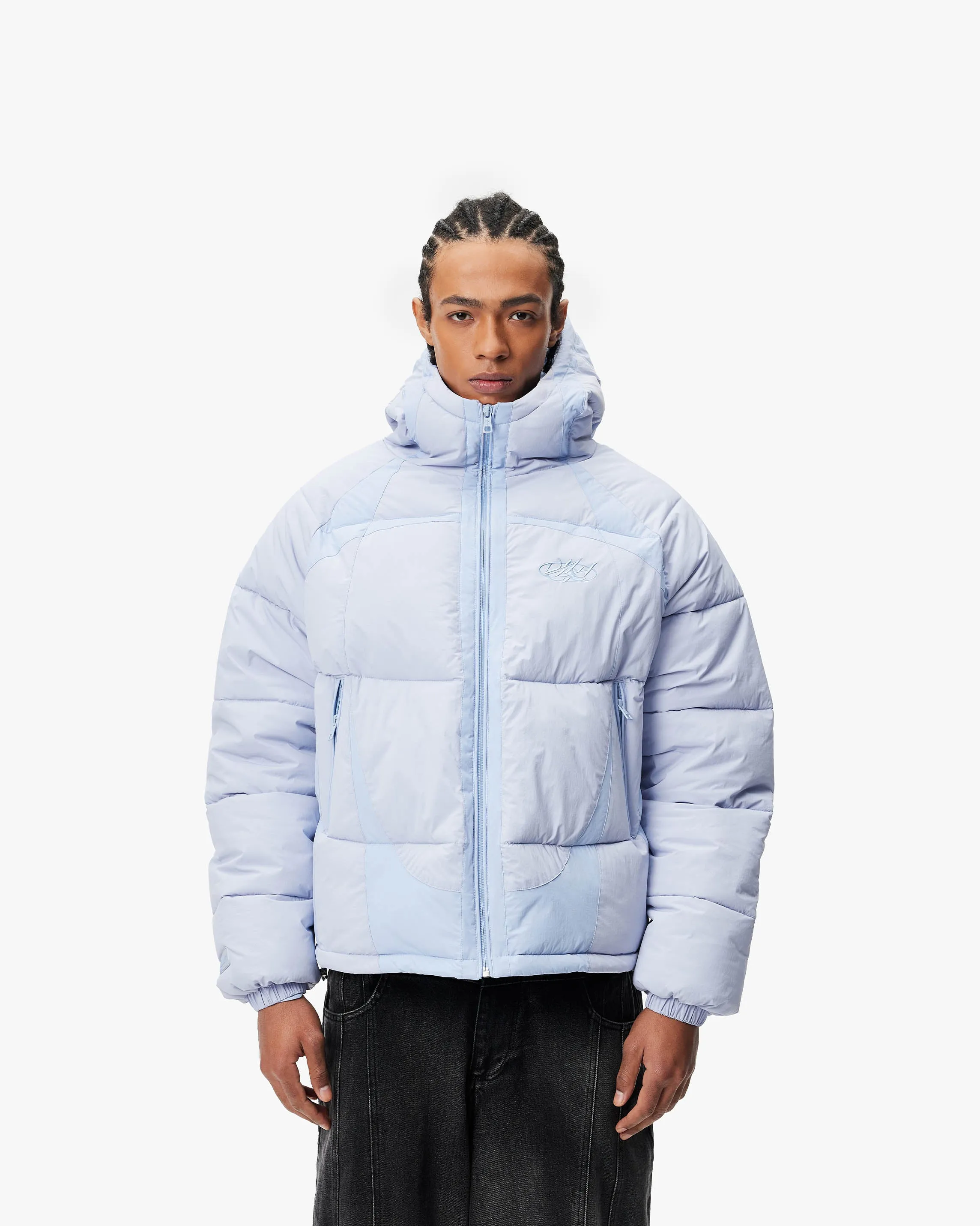 BLAZE PUFFER JACKET SKYBLUE sold by vicinity product image thumbnail 2
