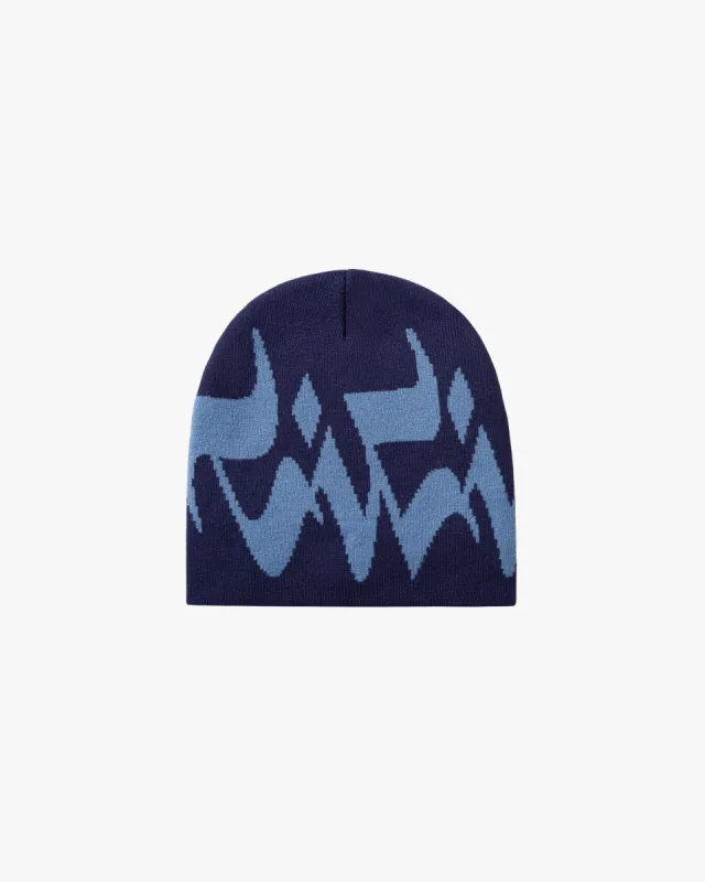 MIRAGE BEANIE - BLUE sold by vicinity