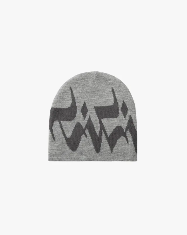 MIRAGE BEANIE - GREY sold by vicinity