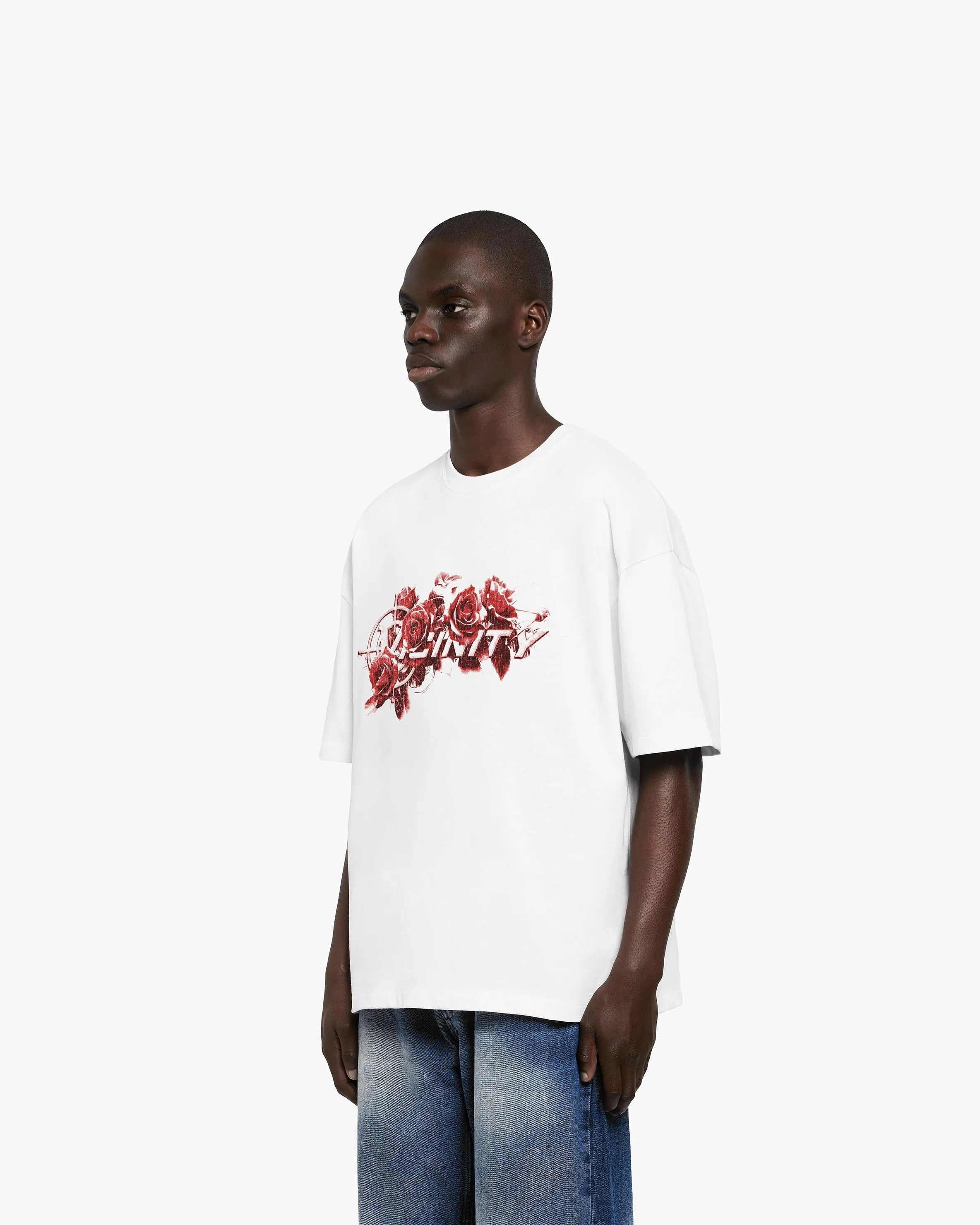 ROSE LOGO TEE WHITE sold by vicinity product image thumbnail 3