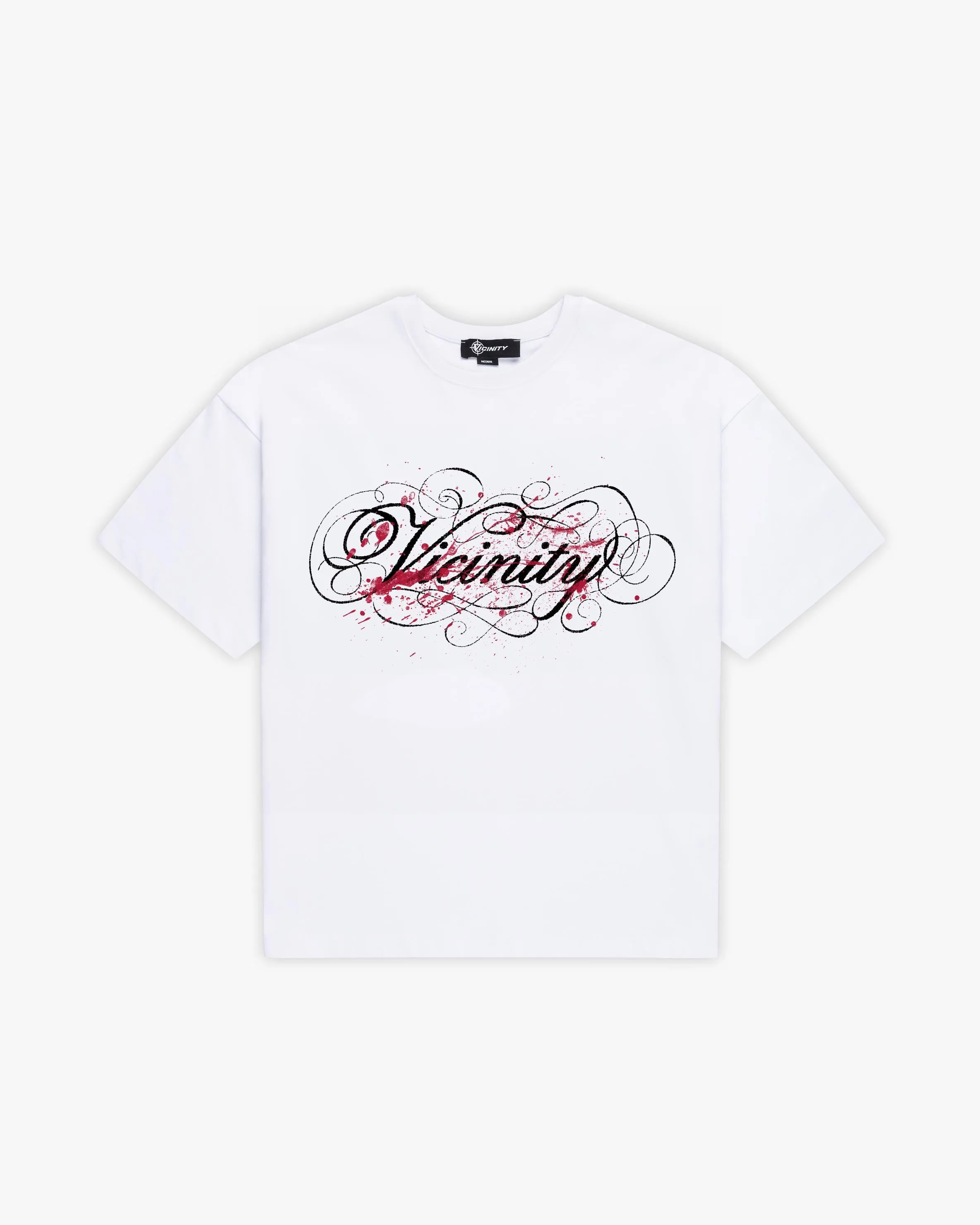 SPLATTER TEE WHITE sold by vicinity