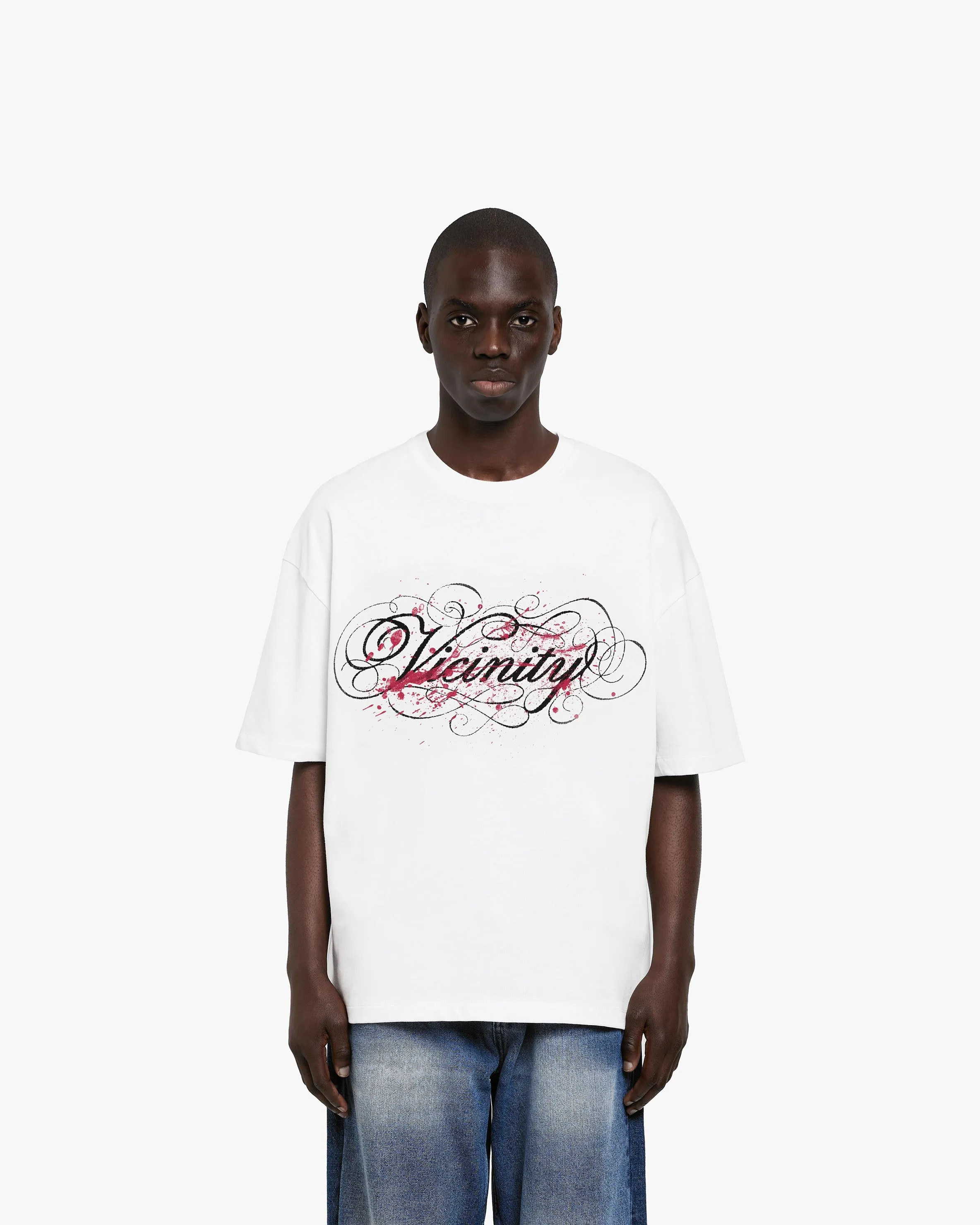 SPLATTER TEE WHITE sold by vicinity product image thumbnail 2