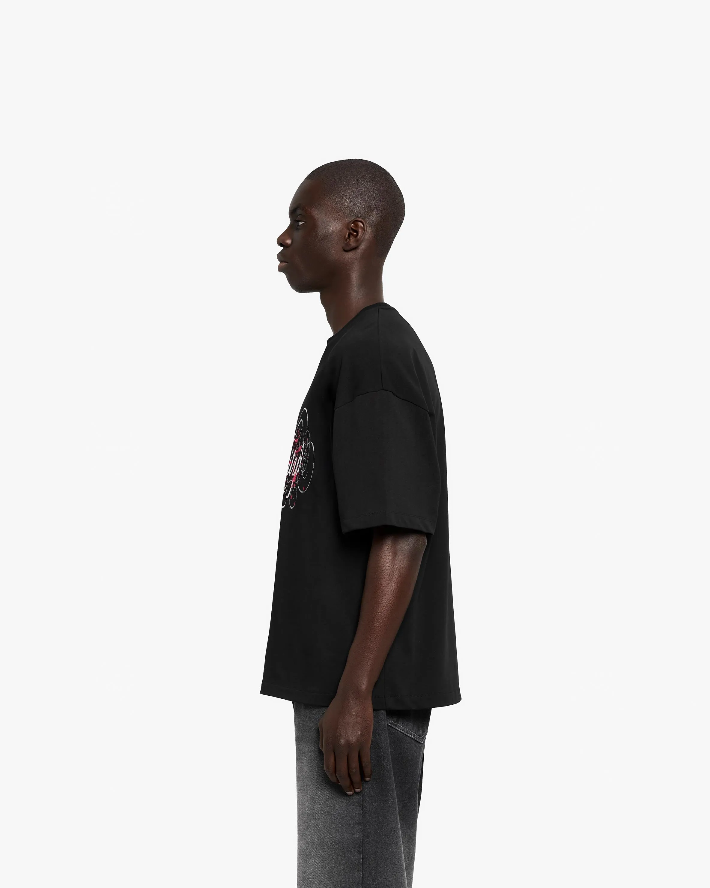 SPLATTER TEE BLACK sold by vicinity product image thumbnail 4