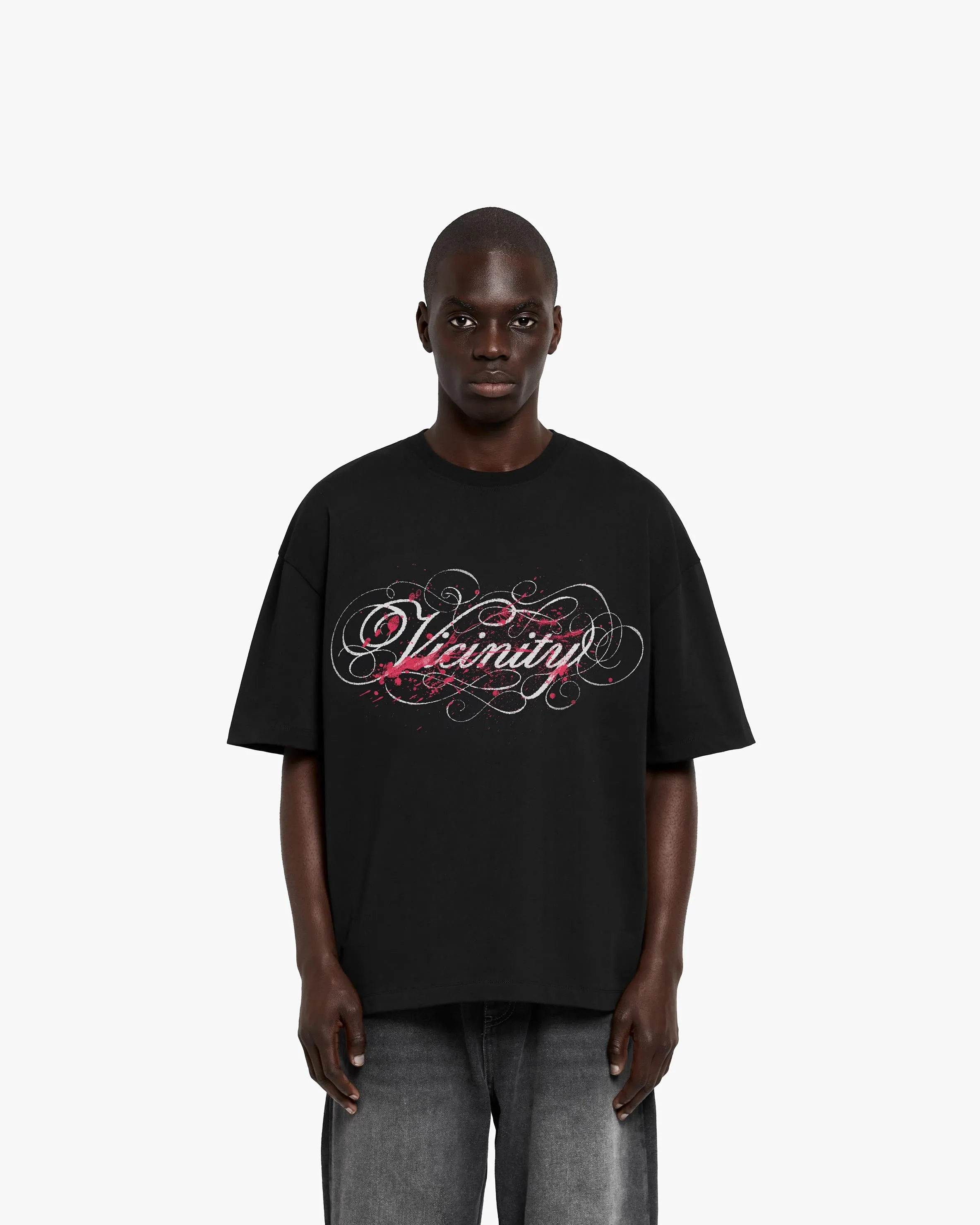 SPLATTER TEE BLACK sold by vicinity product image thumbnail 2