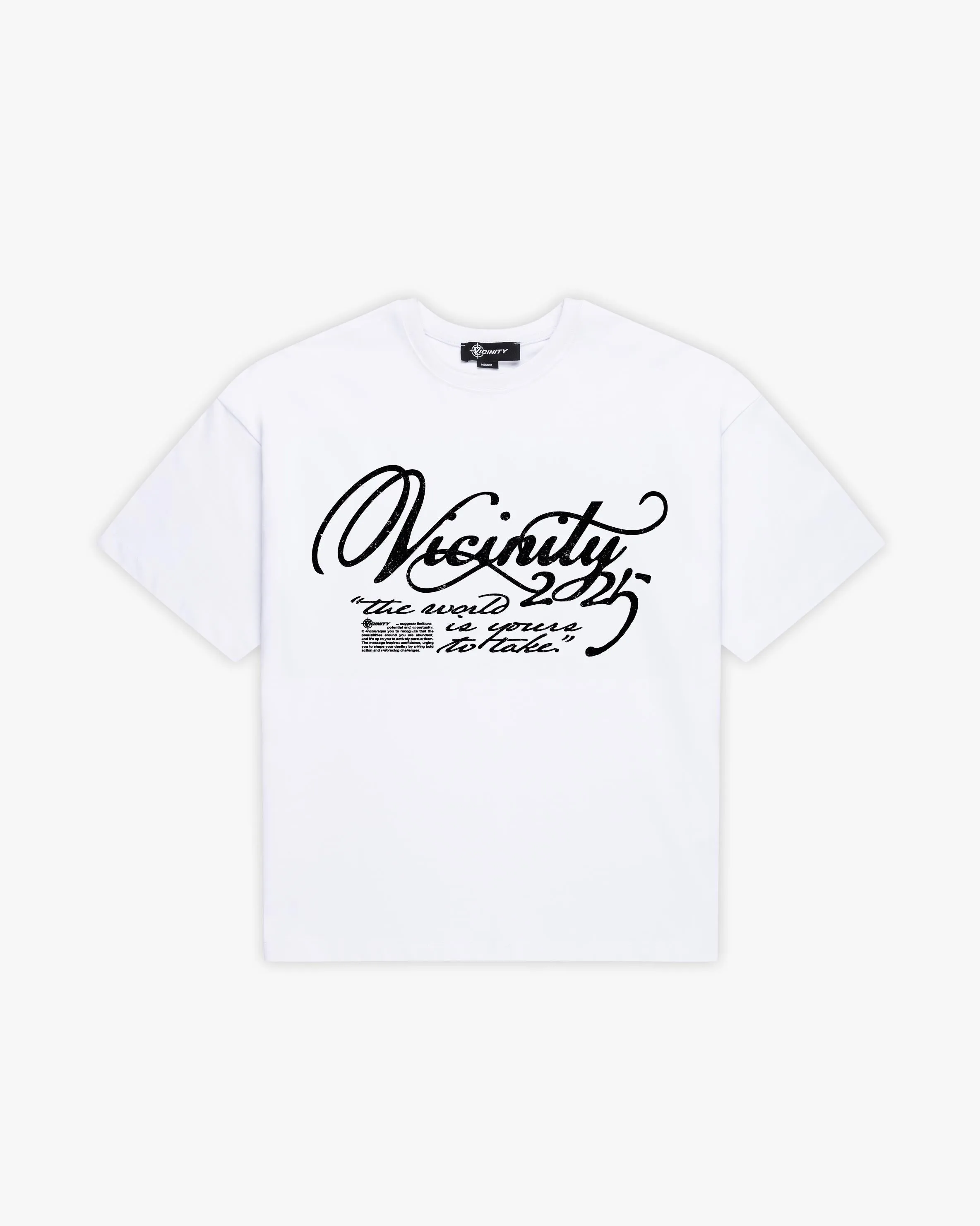 SINUOUS TEE WHITE sold by vicinity