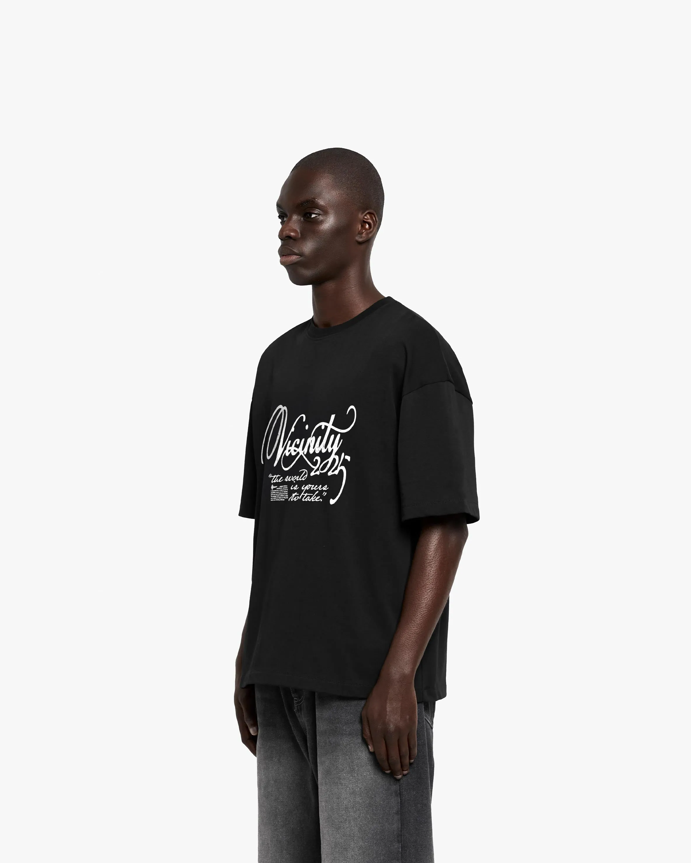 SINUOUS TEE BLACK sold by vicinity product image thumbnail 3