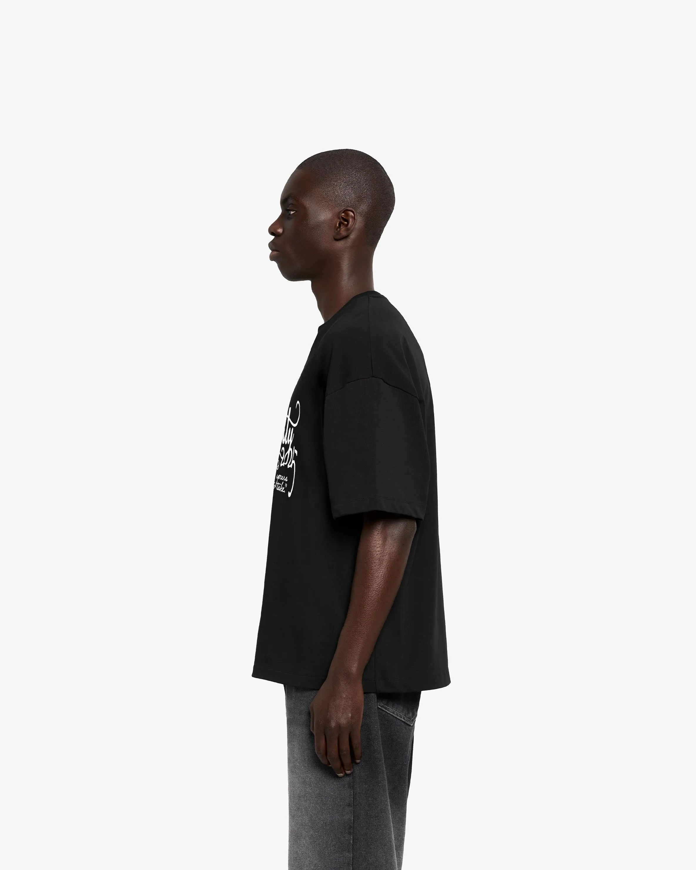 SINUOUS TEE BLACK sold by vicinity product image thumbnail 4