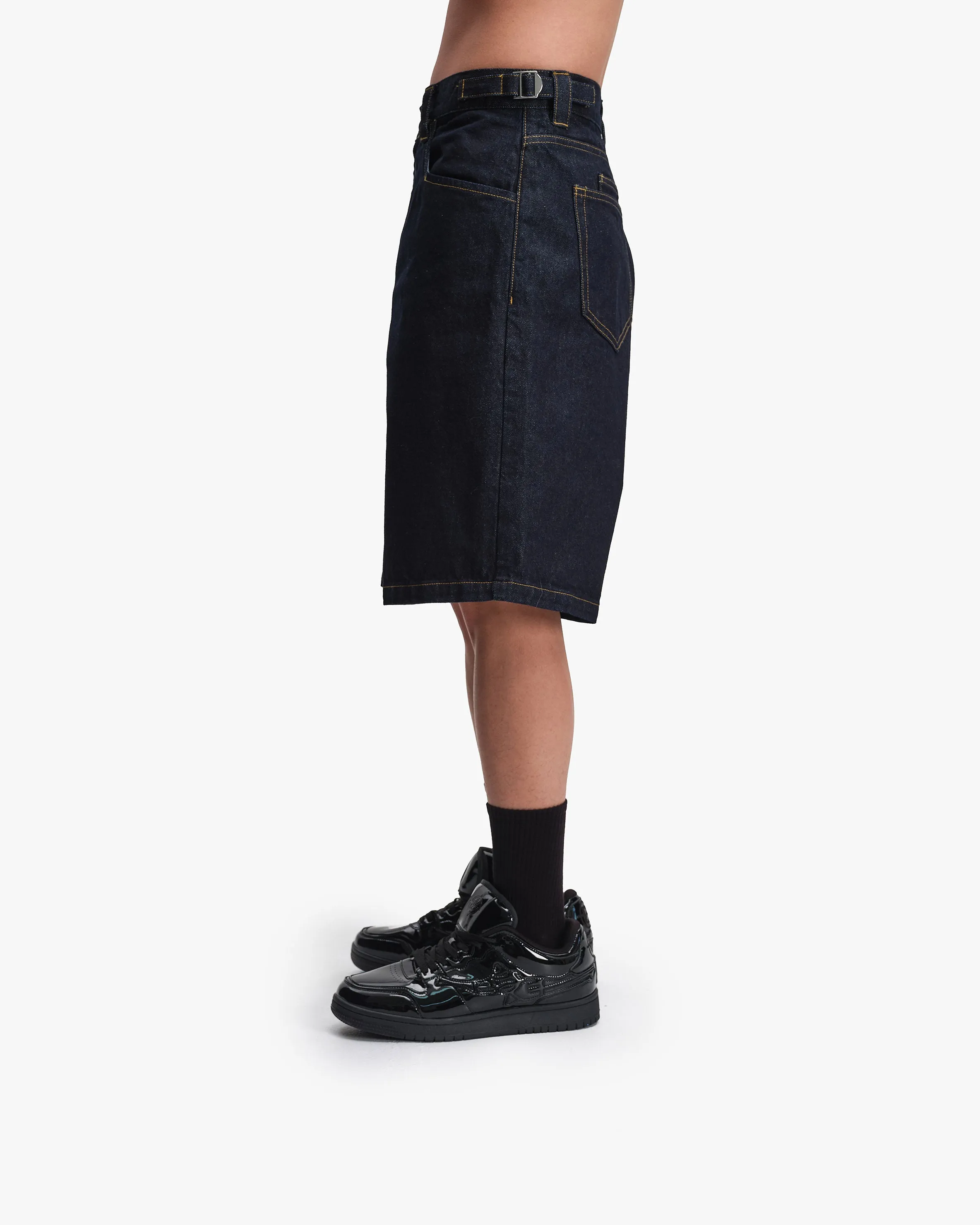 RAW DENIM JORTS sold by vicinity product image thumbnail 5