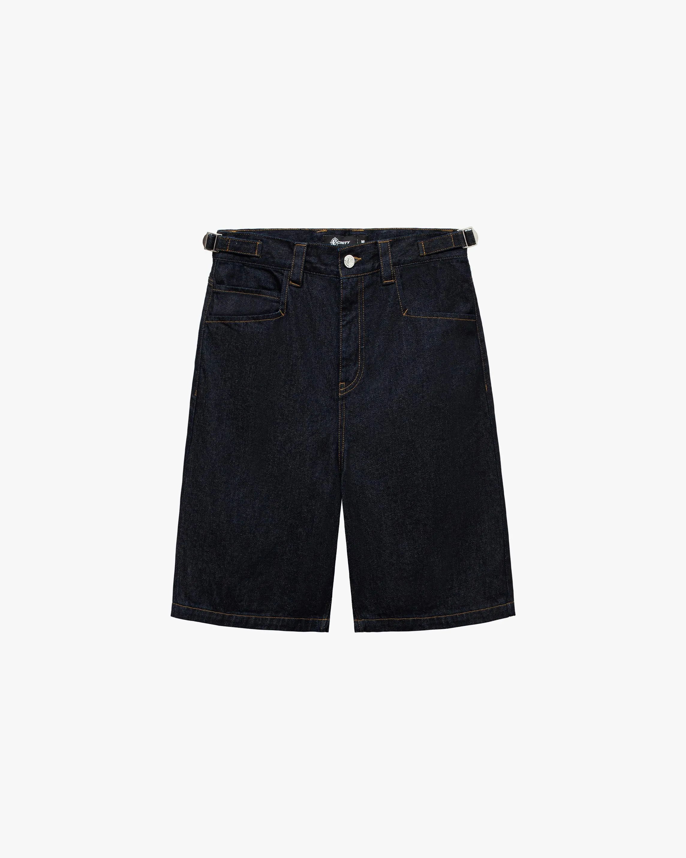 RAW DENIM JORTS sold by vicinity