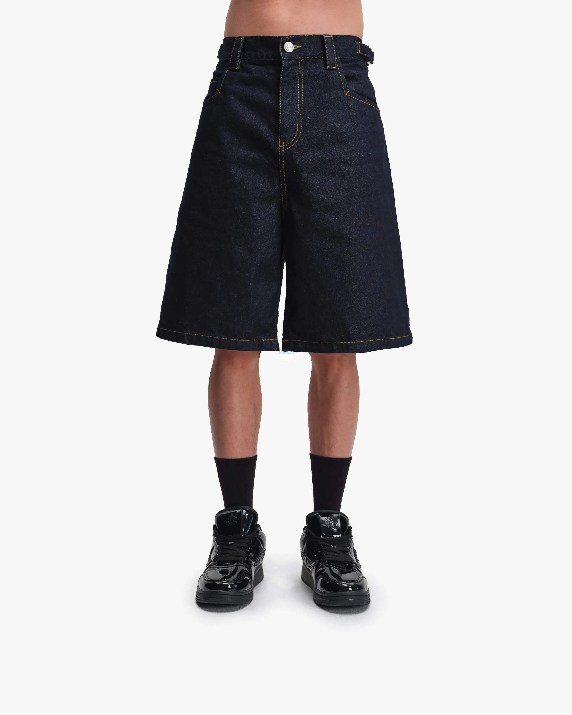RAW DENIM JORTS sold by vicinity product image thumbnail 2