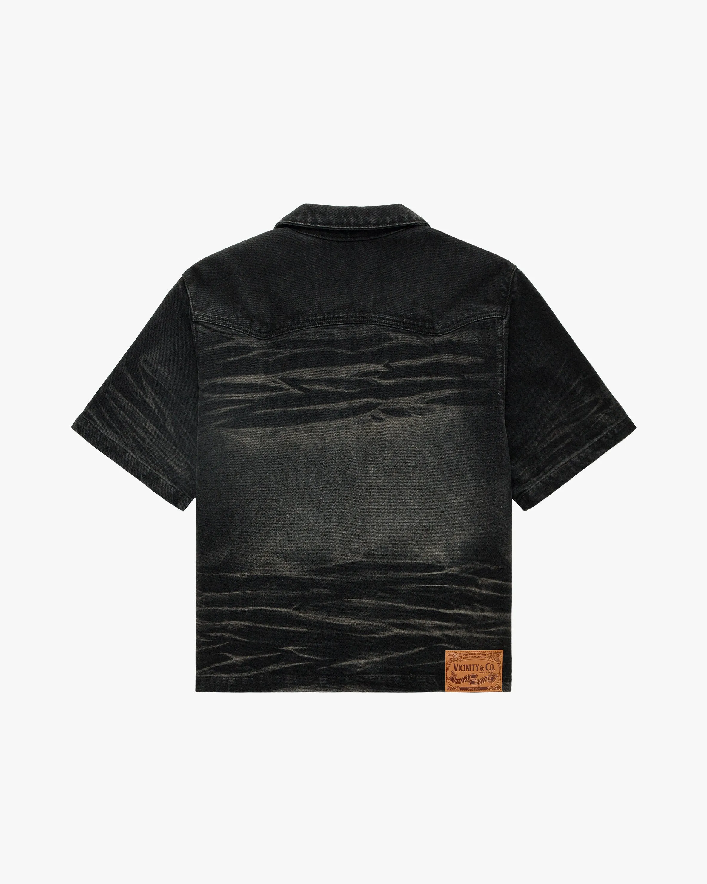 WILD SOUTH DENIM SHIRT COAL sold by vicinity product image thumbnail 3