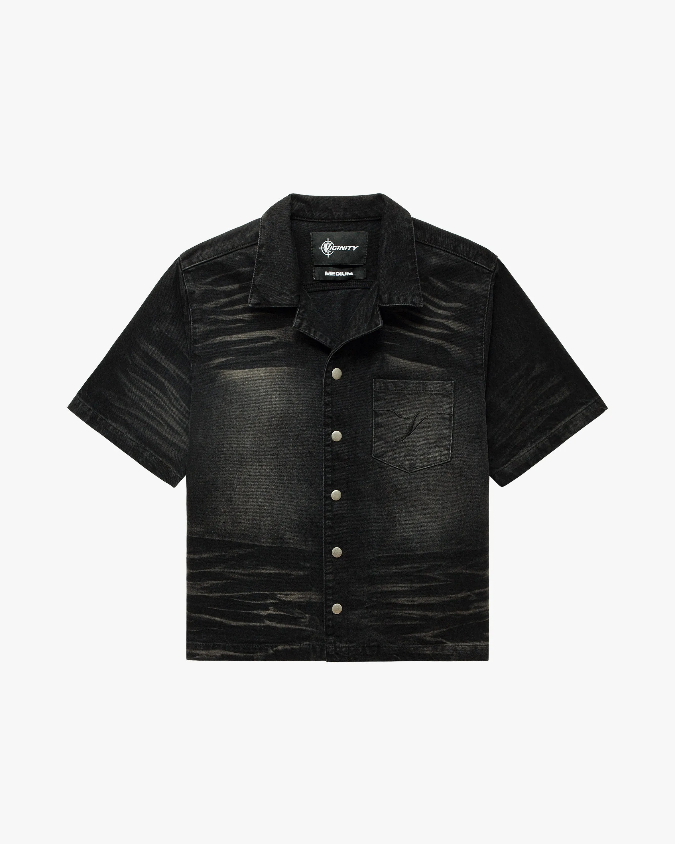 WILD SOUTH DENIM SHIRT COAL sold by vicinity