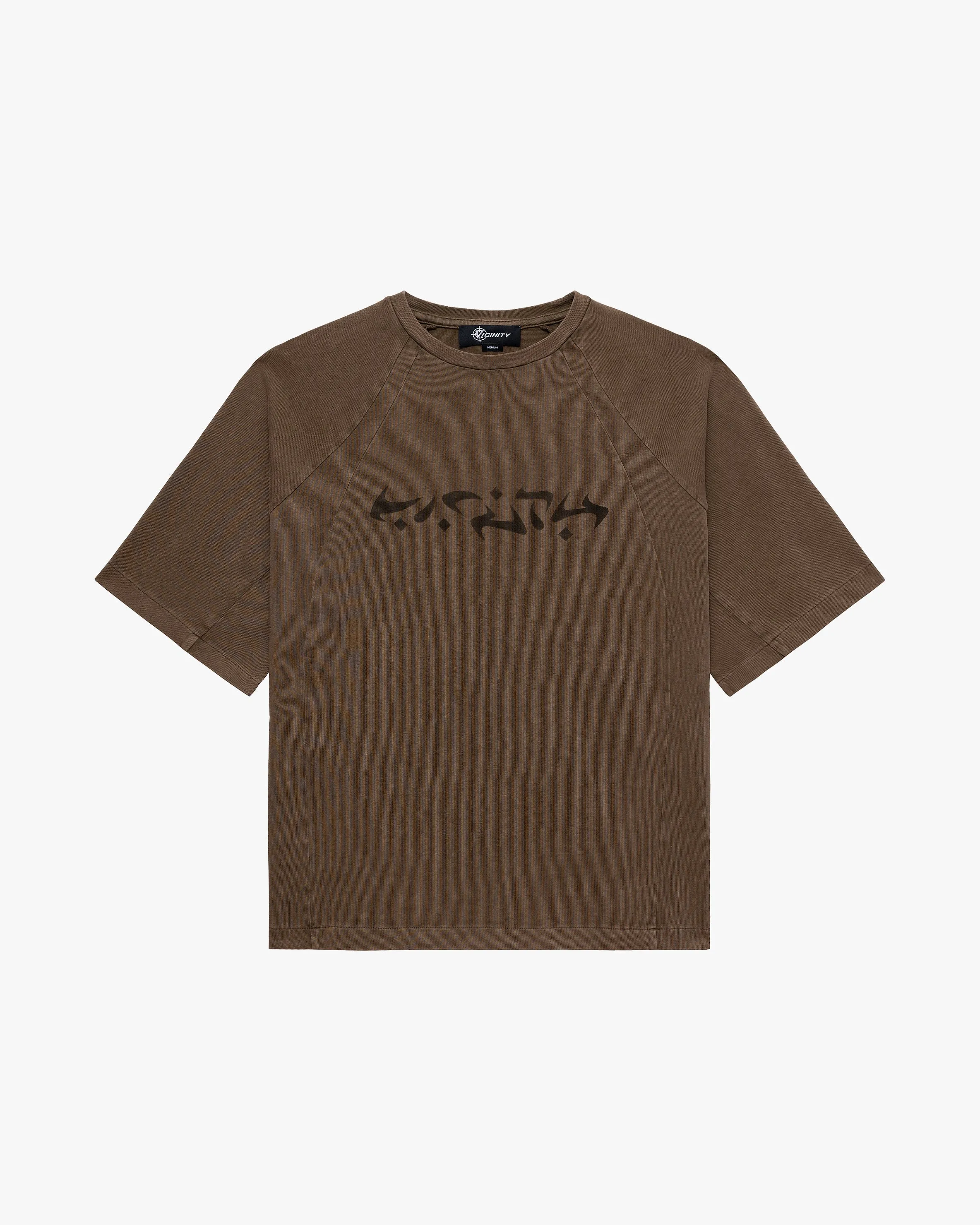 ACID WASHED TEE BROWN sold by vicinity