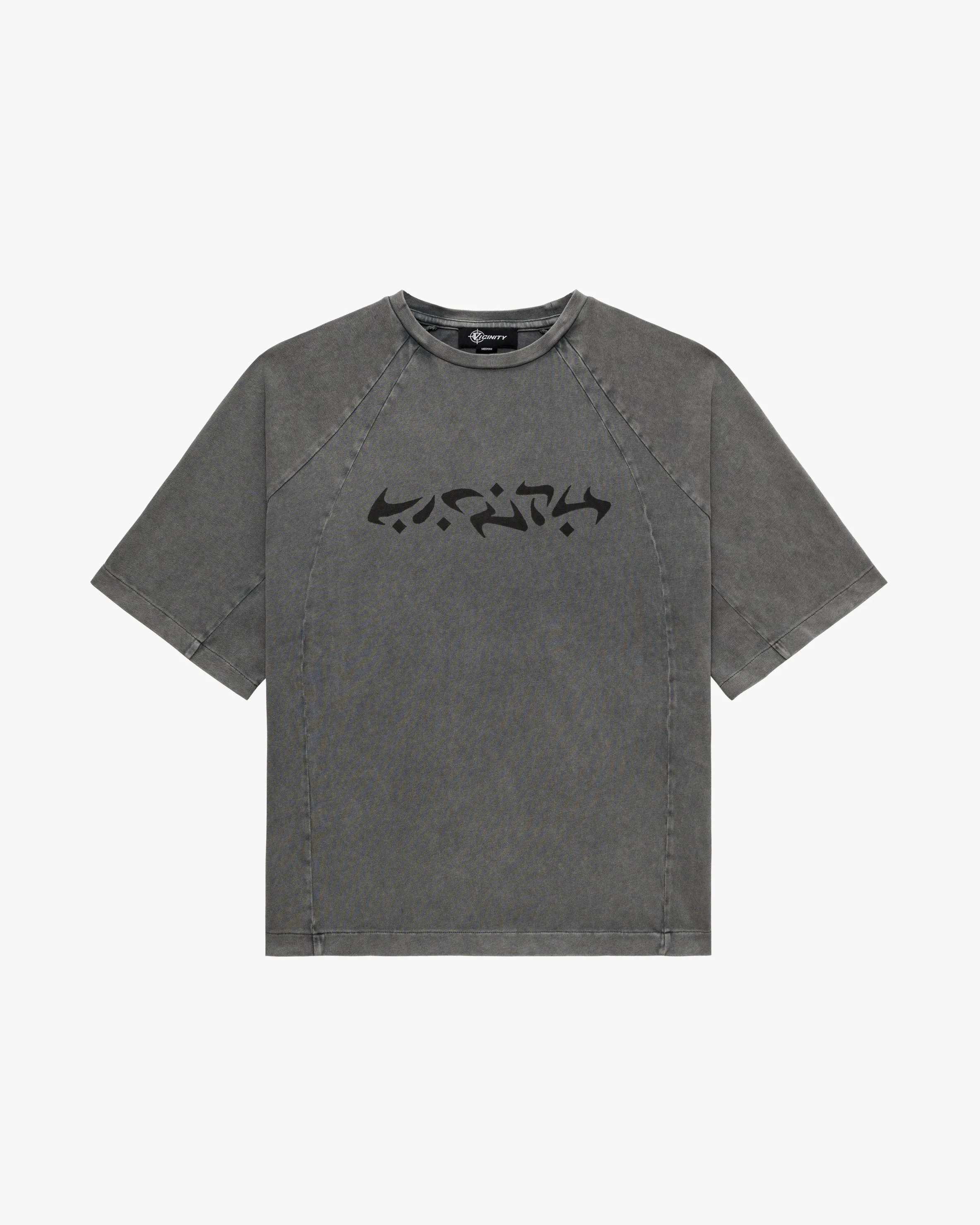 ACID WASHED TEE LIGHT GREY sold by vicinity