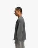 ACID WASHED WAFFLE LONGSLEEVE LIGHT GREY sold by vicinity