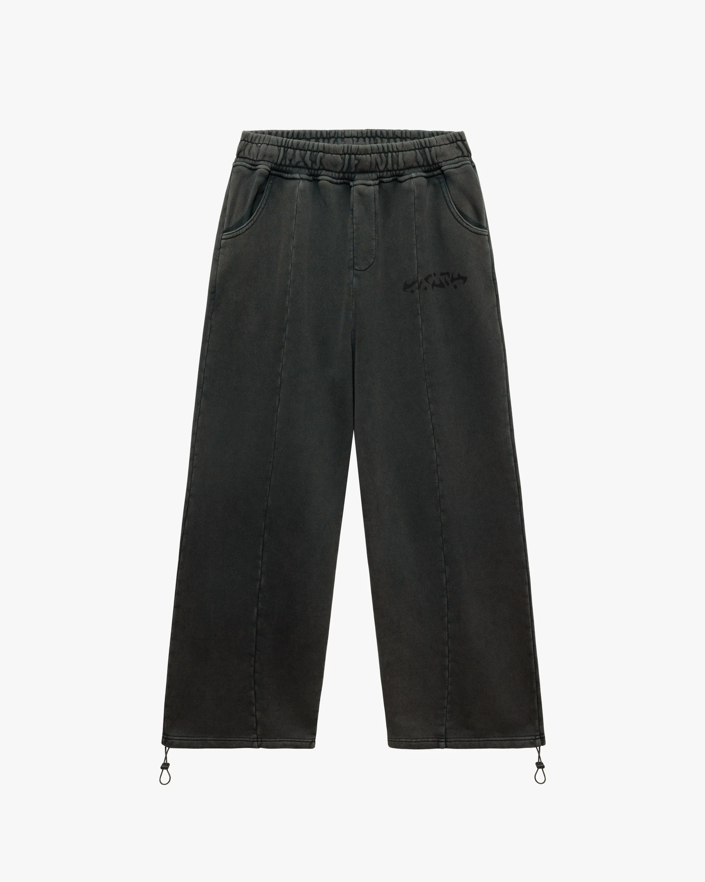 ACID WASHED JOGGER DARK GREY sold by vicinity