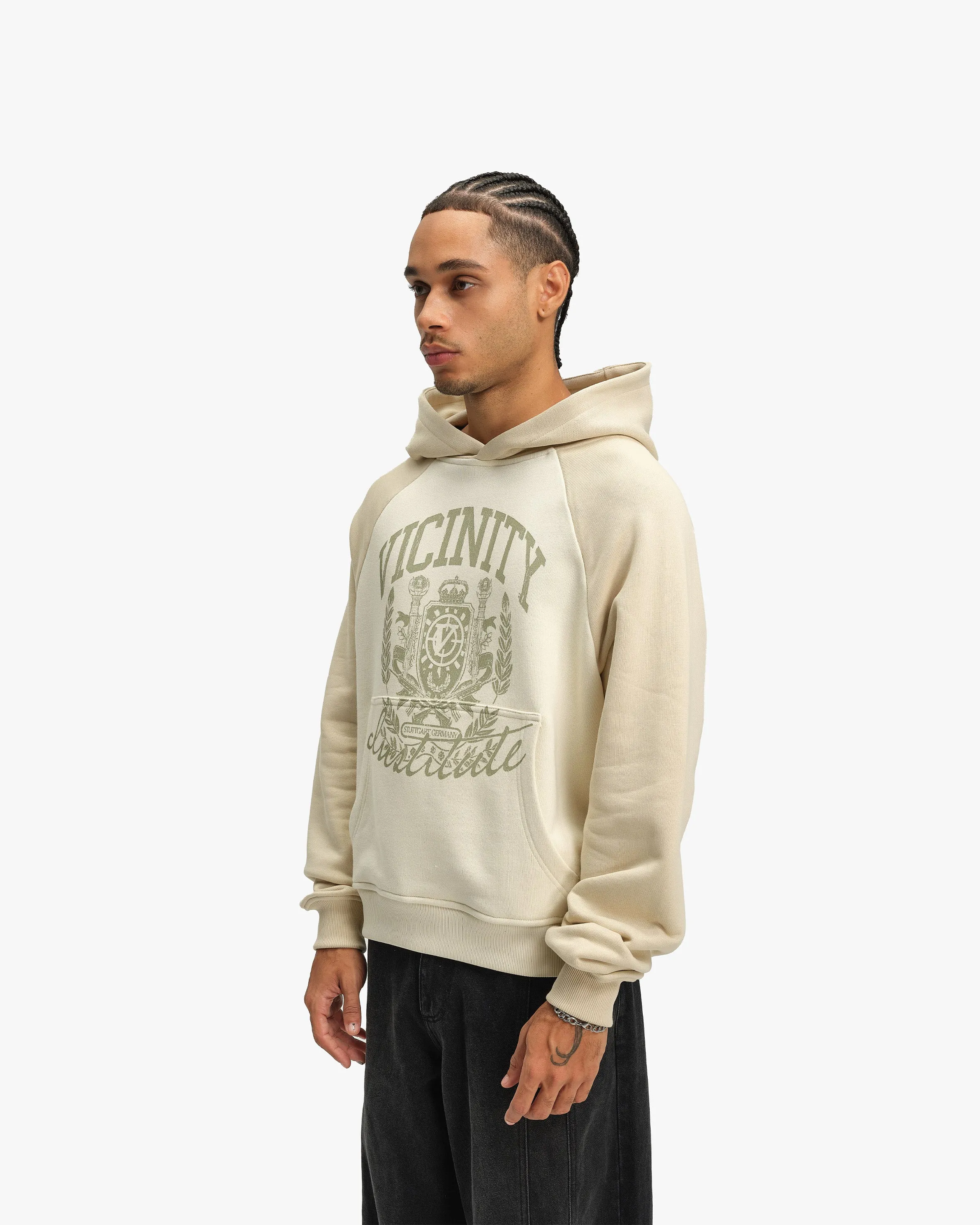 INSTITUTE HOODIE BEIGE sold by vicinity product image thumbnail 4