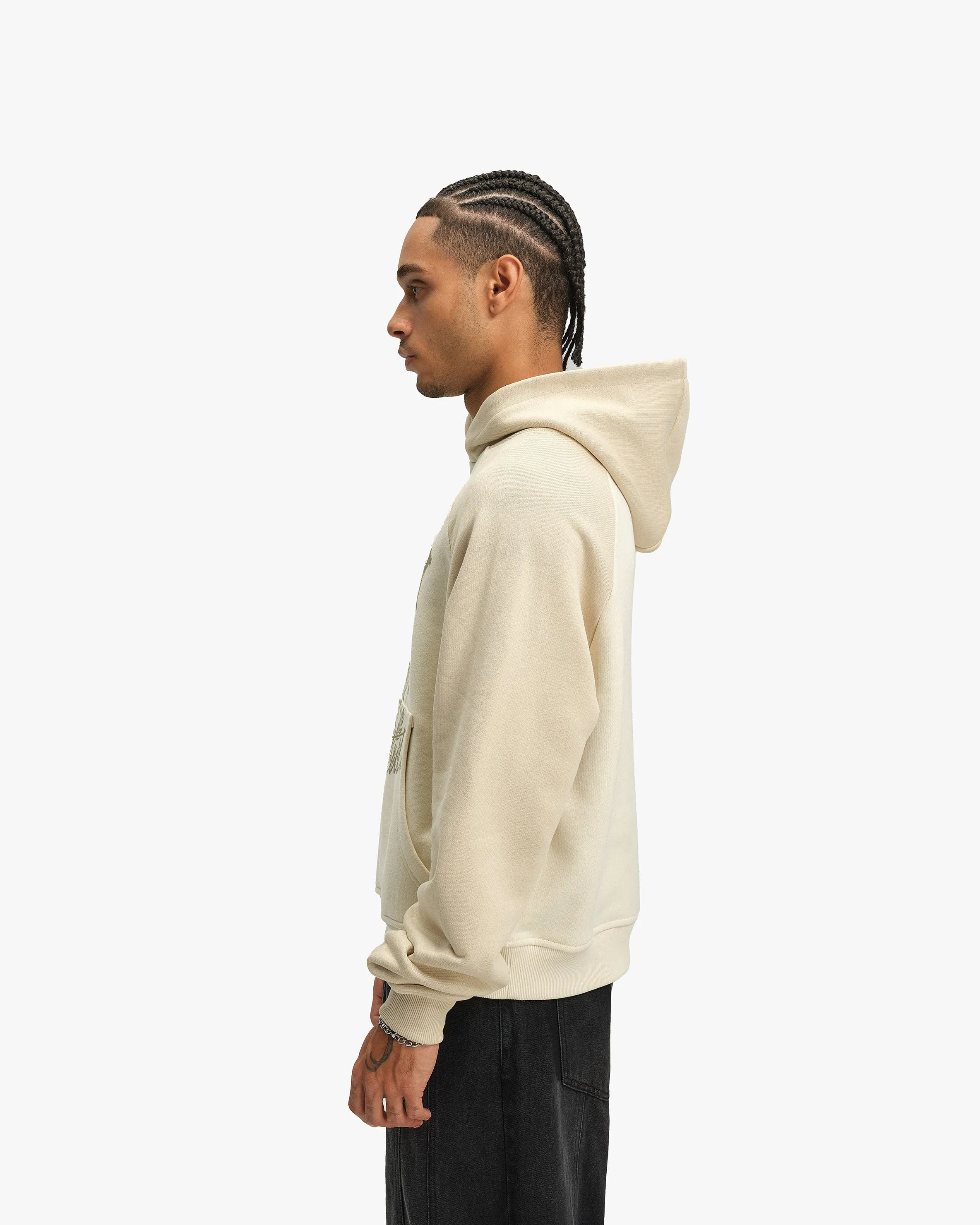 INSTITUTE HOODIE BEIGE sold by vicinity product image thumbnail 5