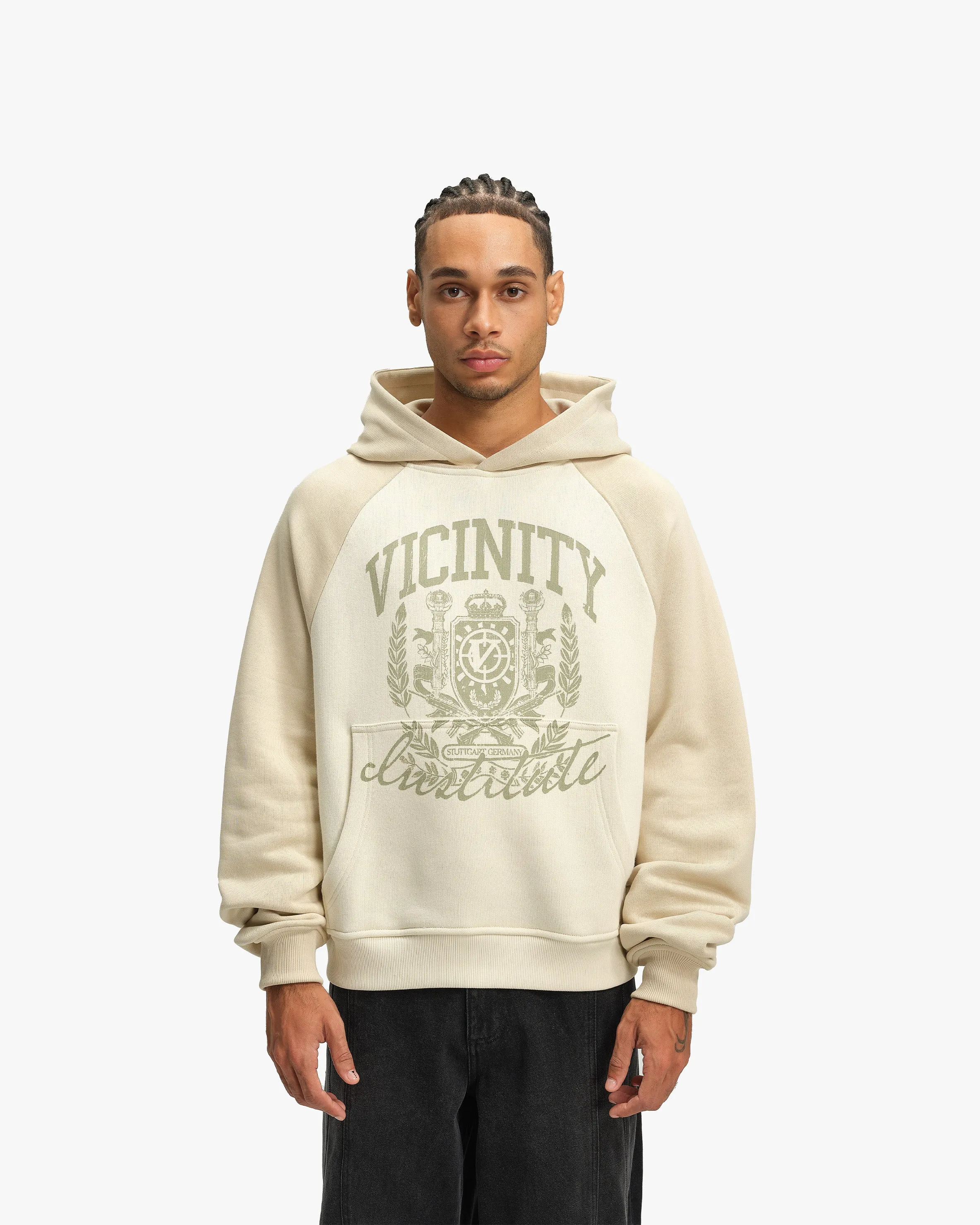 INSTITUTE HOODIE BEIGE sold by vicinity product image thumbnail 2