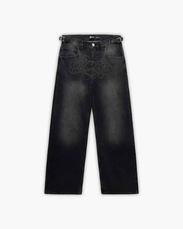SIGNATURE DENIM BLACK WASHED sold by vicinity