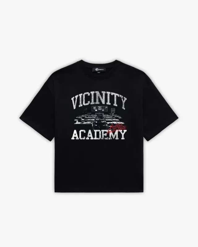 CLASSROOM TEE BLACK sold by vicinity