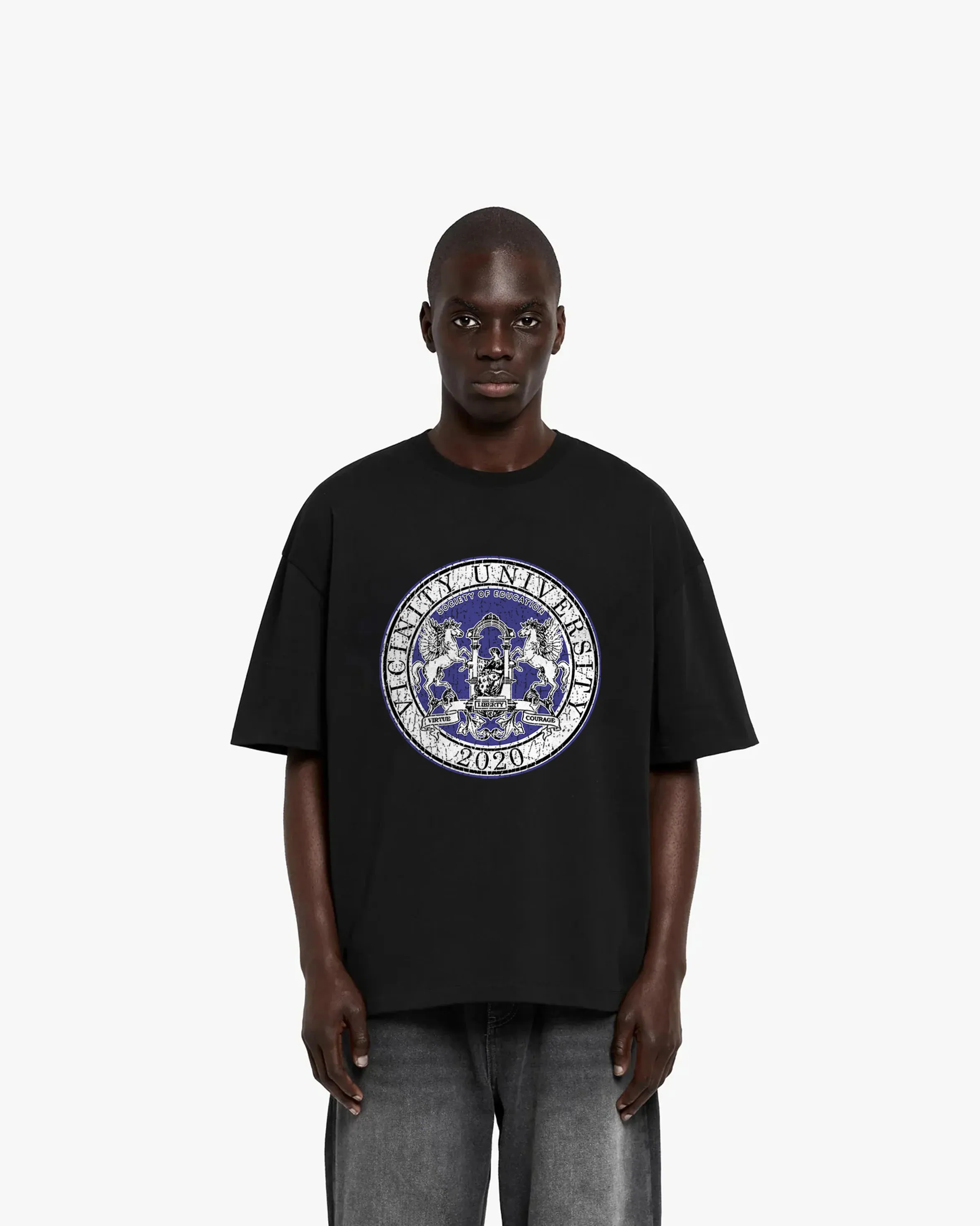 SOCIETY TEE BLACK sold by vicinity product image thumbnail 2