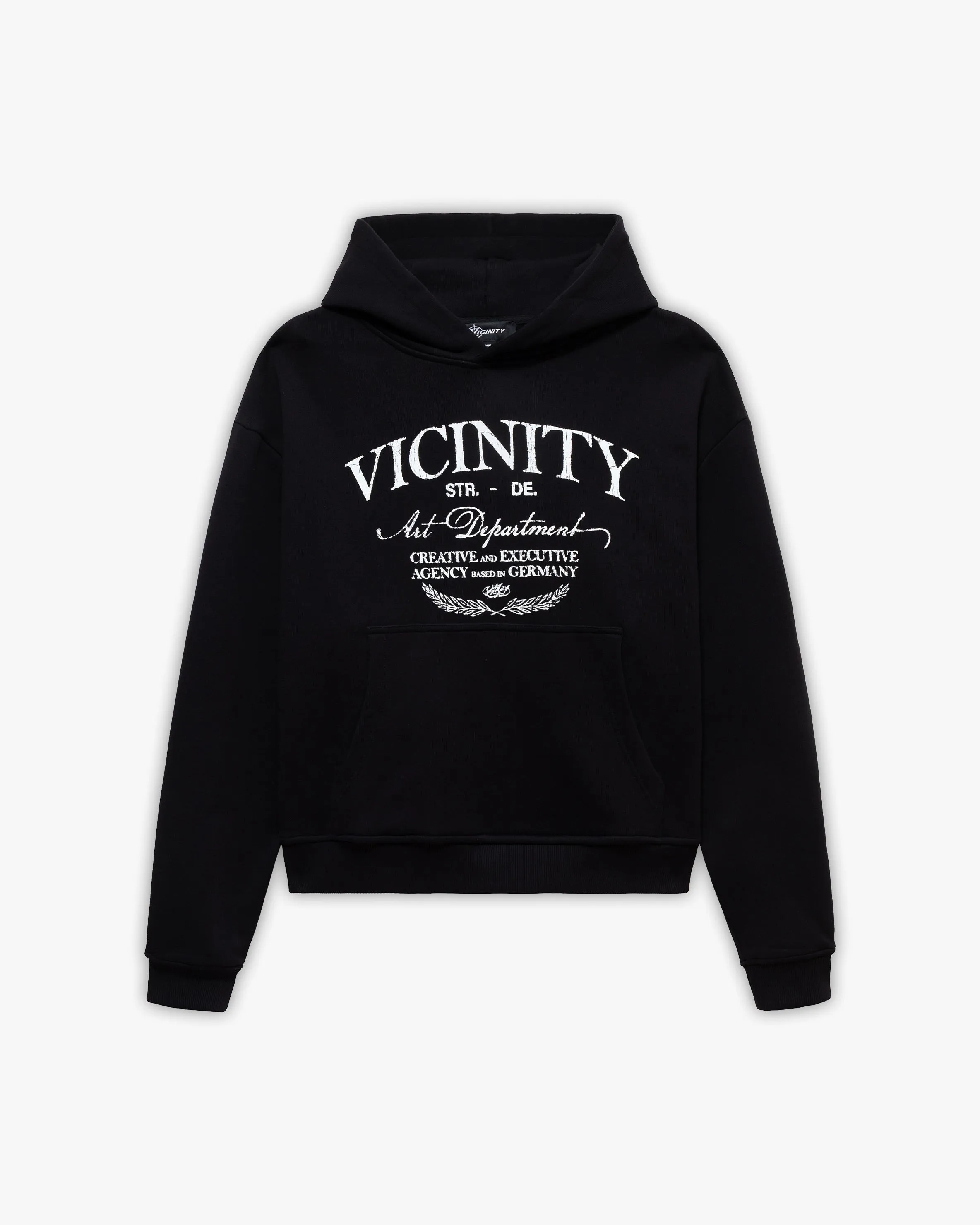 ART DEPARTMENT HOODIE BLACK sold by vicinity