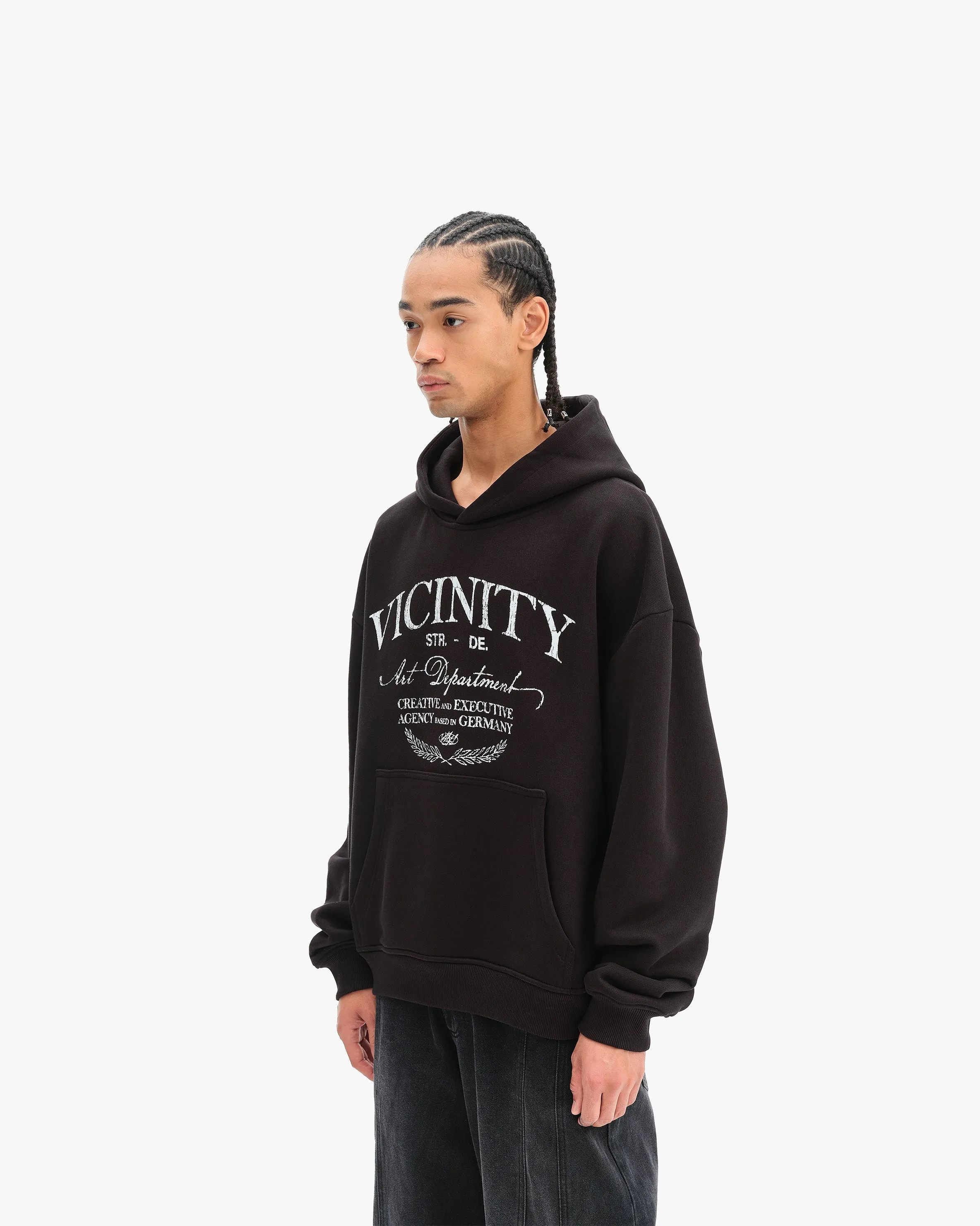 ART DEPARTMENT HOODIE BLACK sold by vicinity product image thumbnail 3
