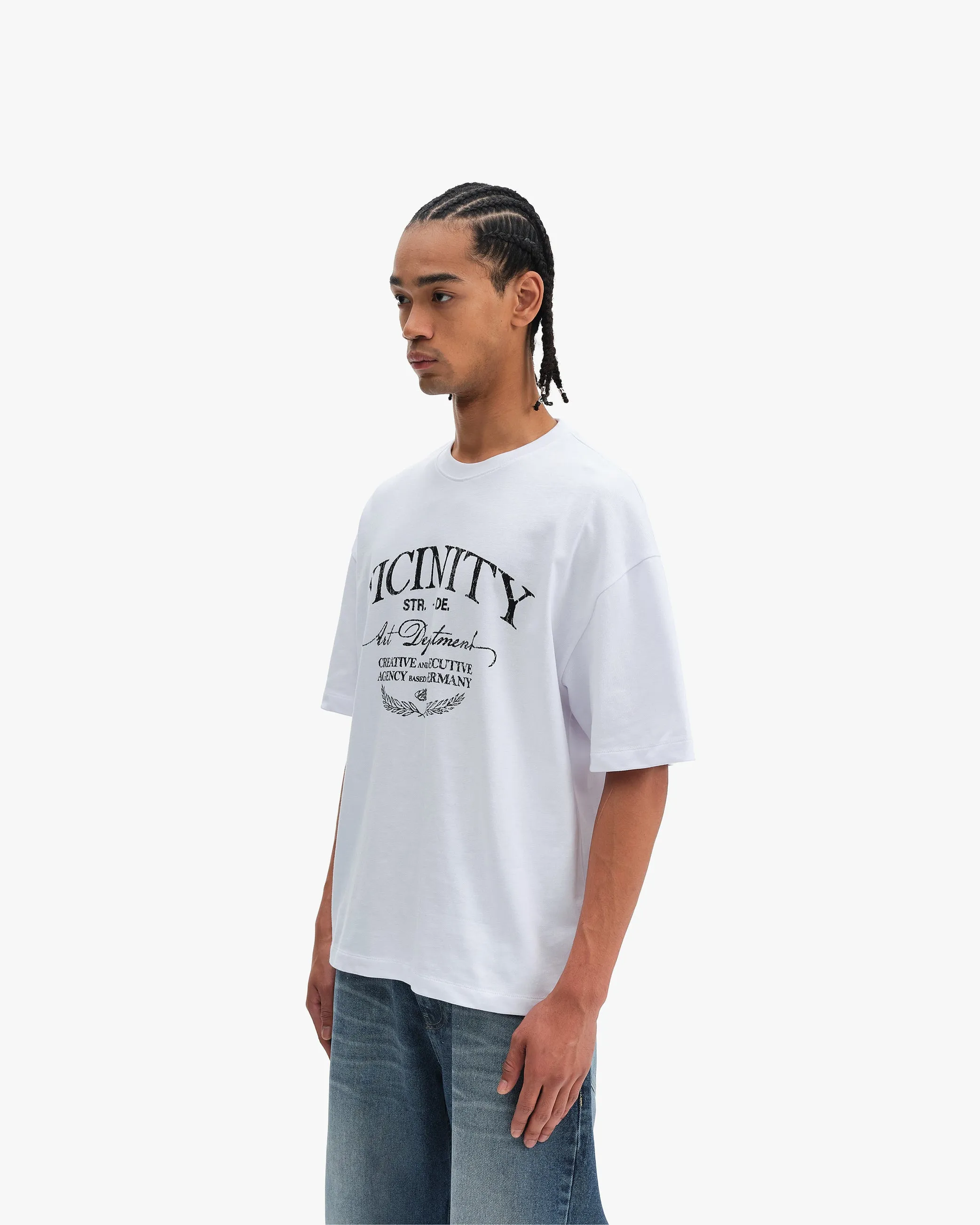 ART DEPARTMENT TEE WHITE sold by vicinity product image thumbnail 3