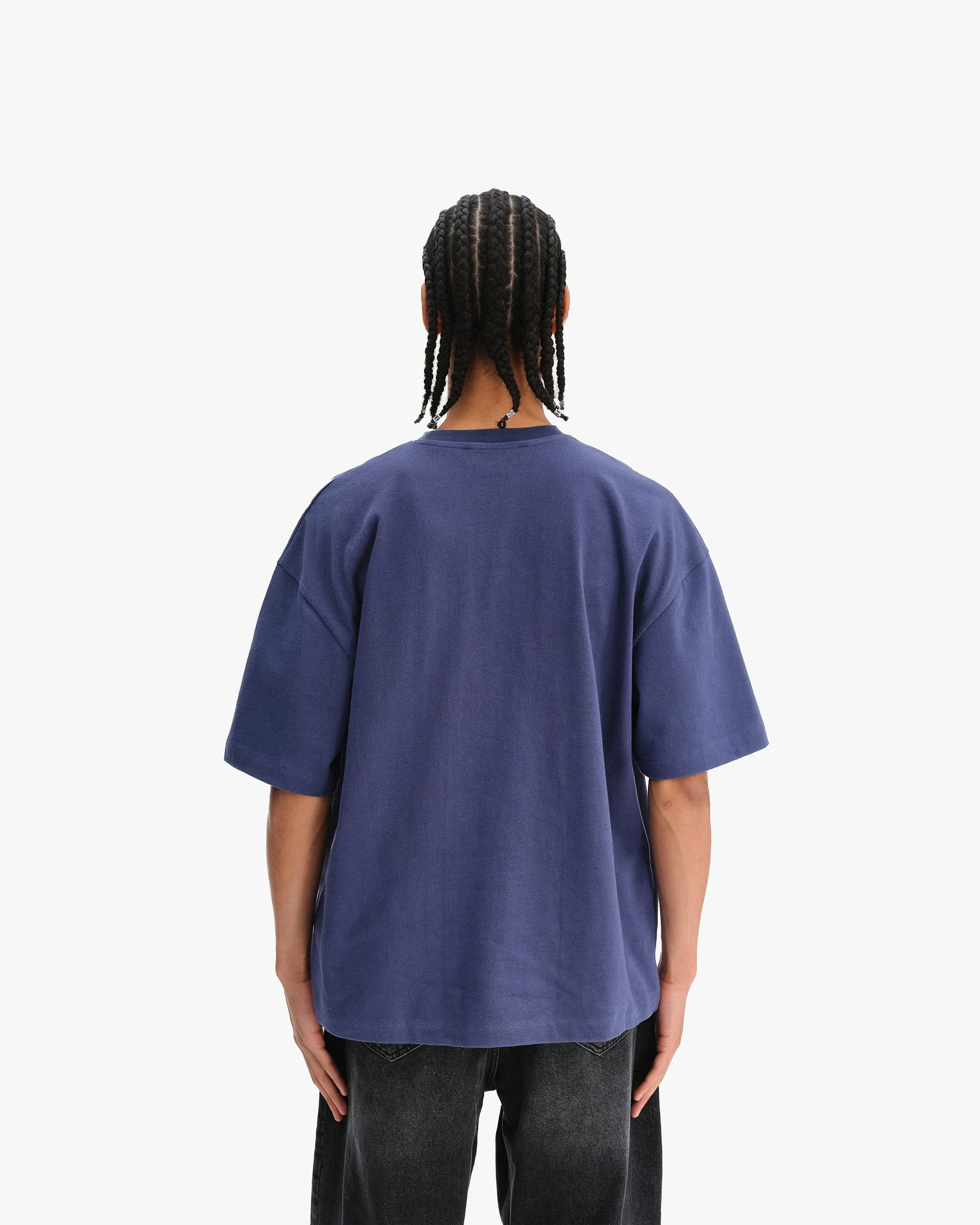 SIX SHOOTER DUEL TEE NAVY sold by vicinity product image thumbnail 5