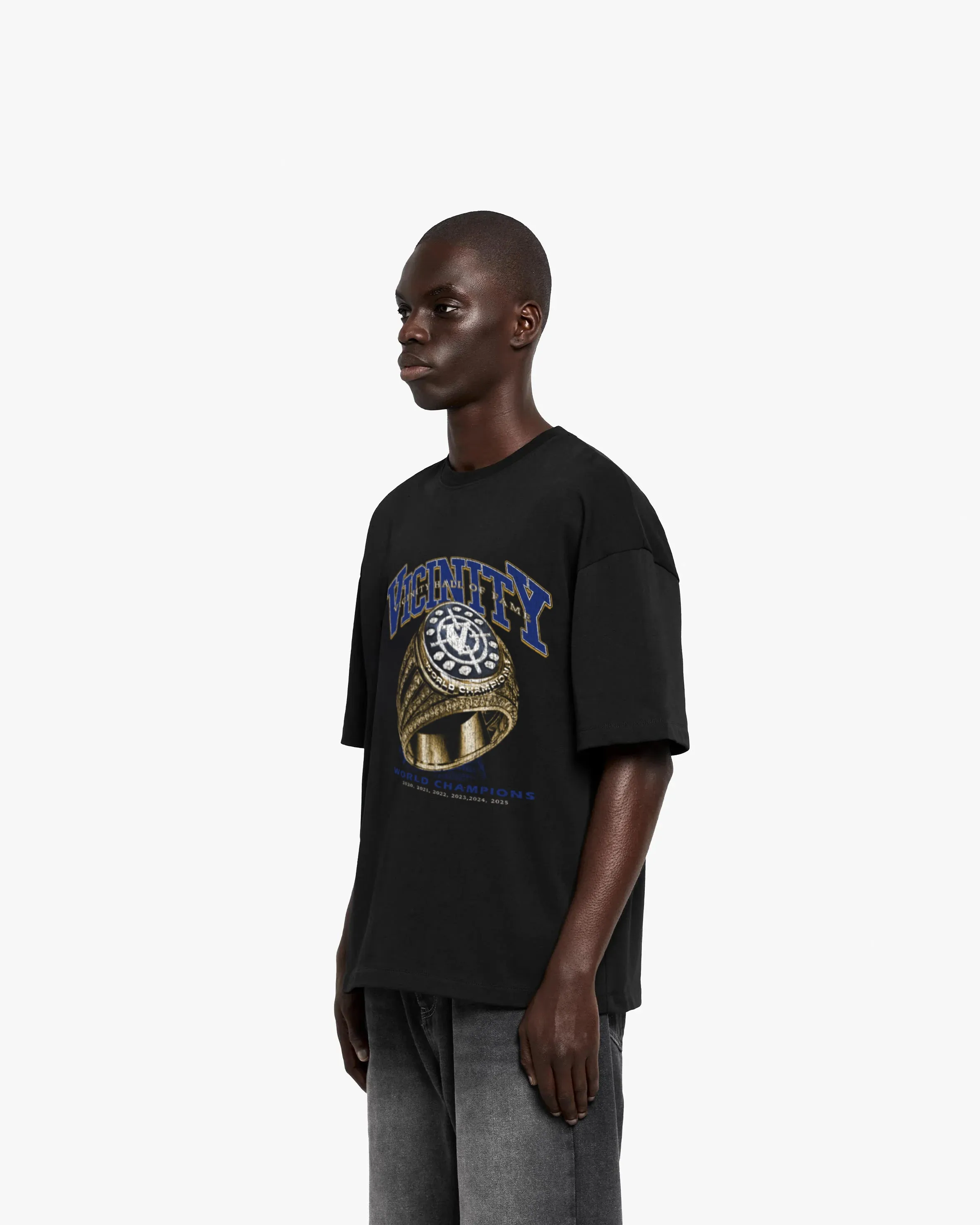 CHAMPION RING TEE BLACK sold by vicinity product image thumbnail 3