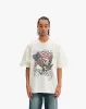EAGLE TATTOO TEE BEIGE sold by vicinity