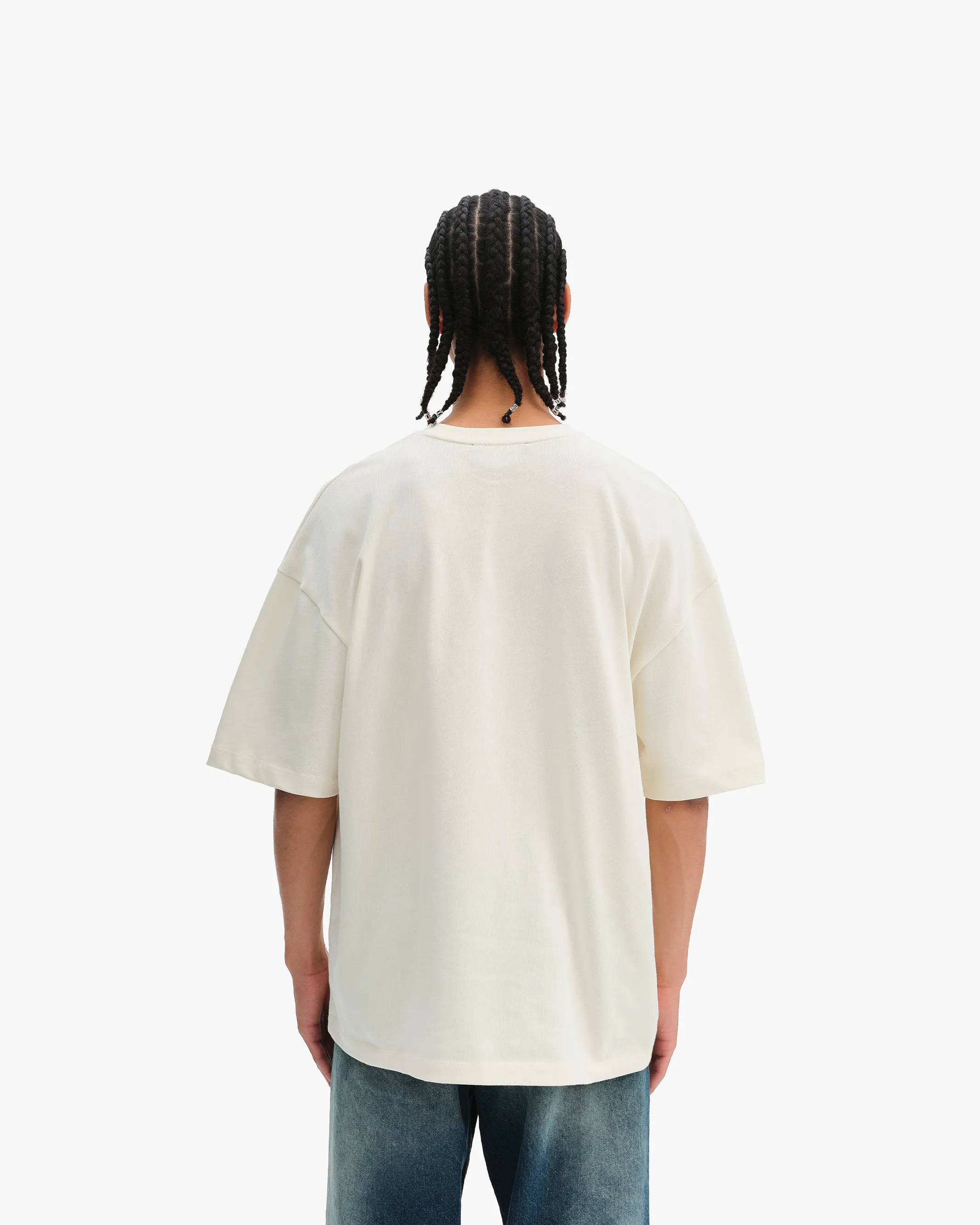 EAGLE TATTOO TEE BEIGE sold by vicinity product image thumbnail 5