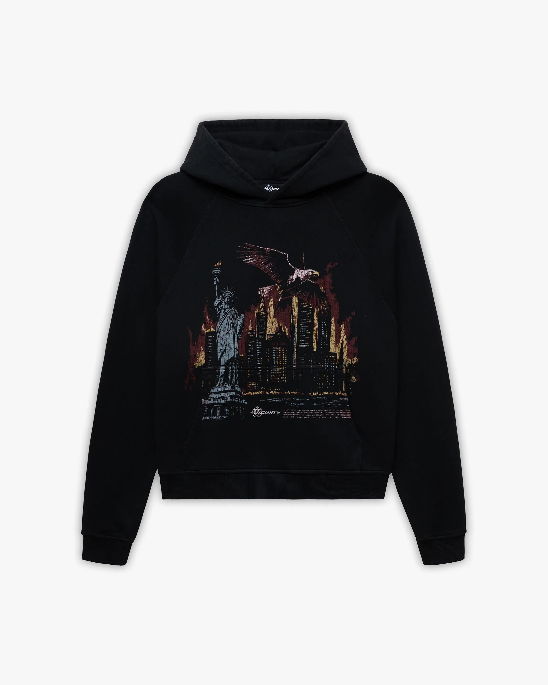 LIBERTY BURNS HOODIE VINTAGE WASH sold by vicinity