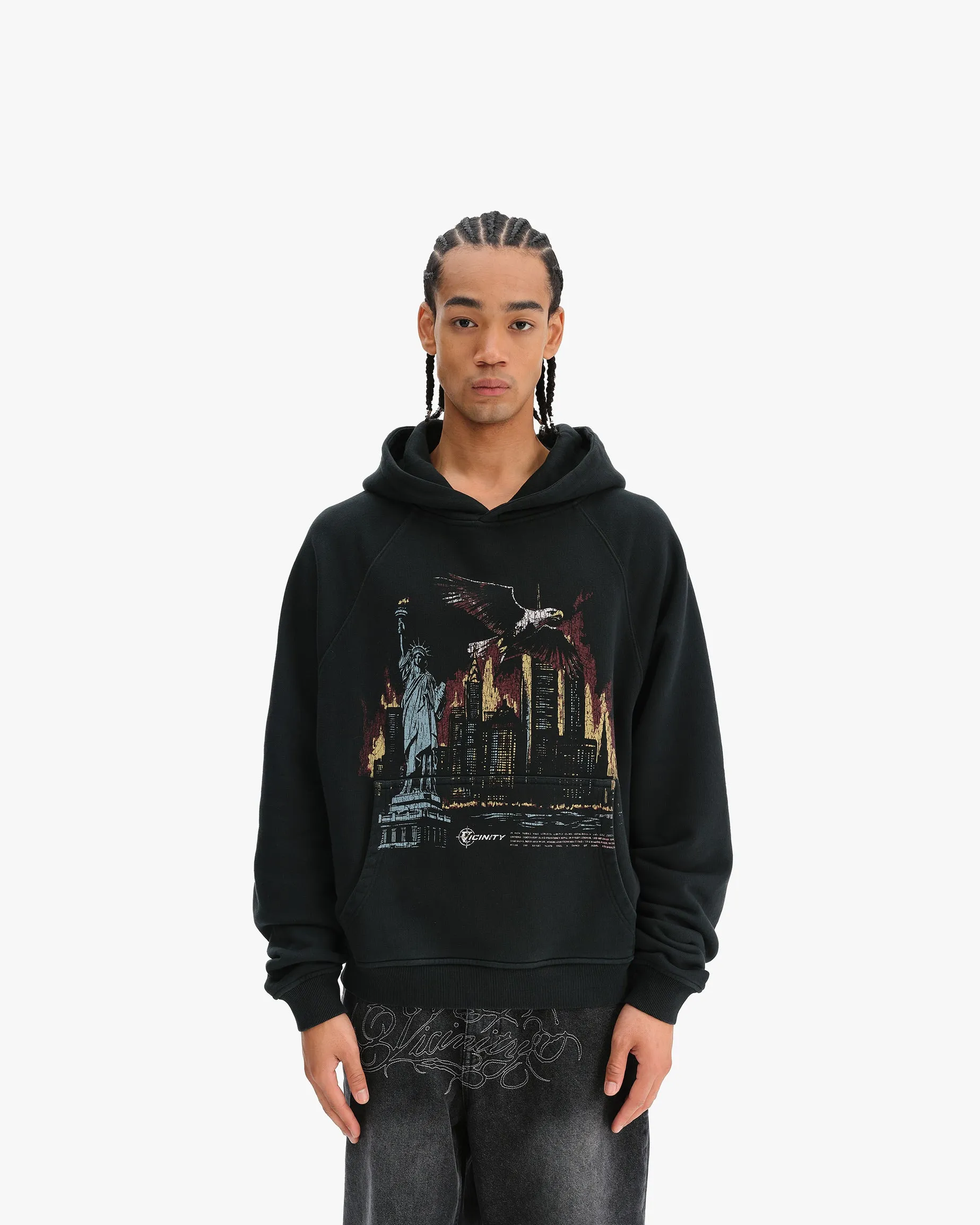 LIBERTY BURNS HOODIE VINTAGE WASH sold by vicinity product image thumbnail 2