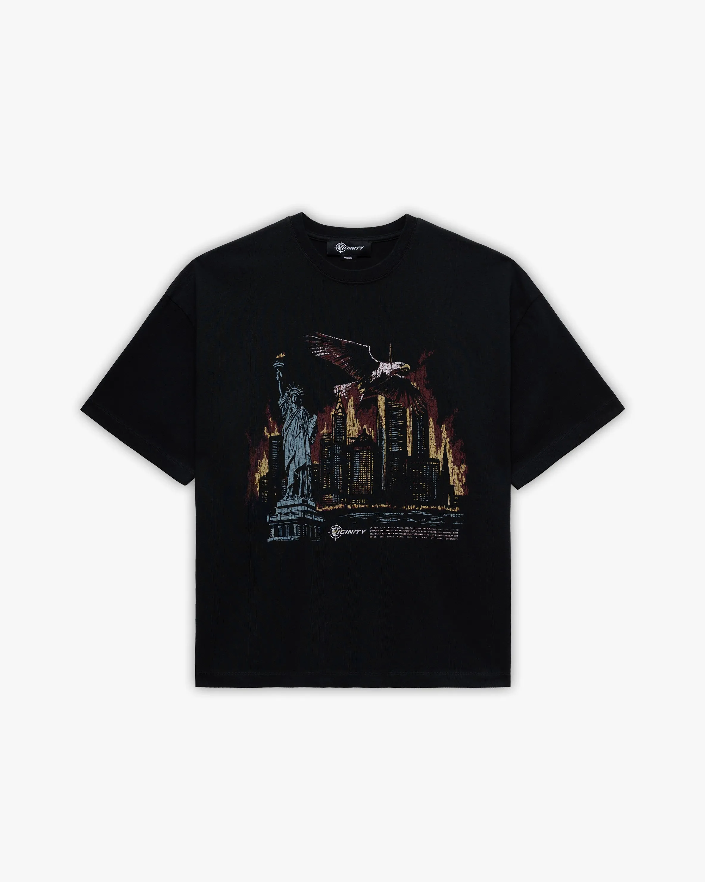 LIBERTY BURNS TEE VINTAGE WASH sold by vicinity