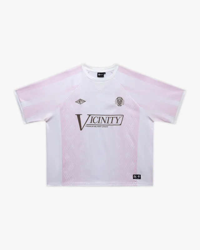 GRADIENT JERSEY PINK/CREAM sold by vicinity